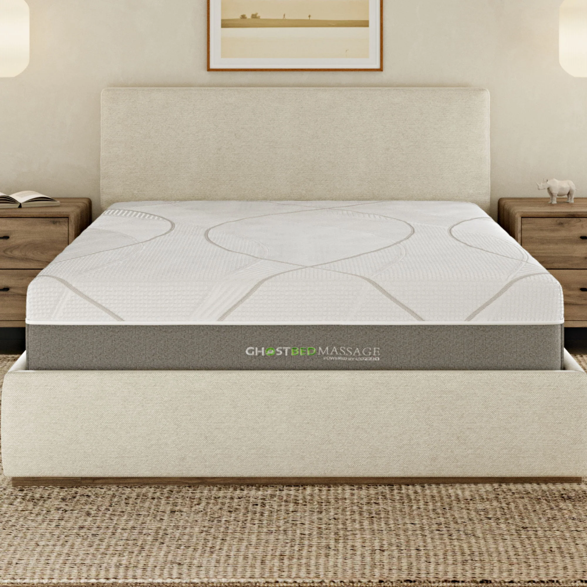12" Profile Massage Mattress Hybrid - Image 4