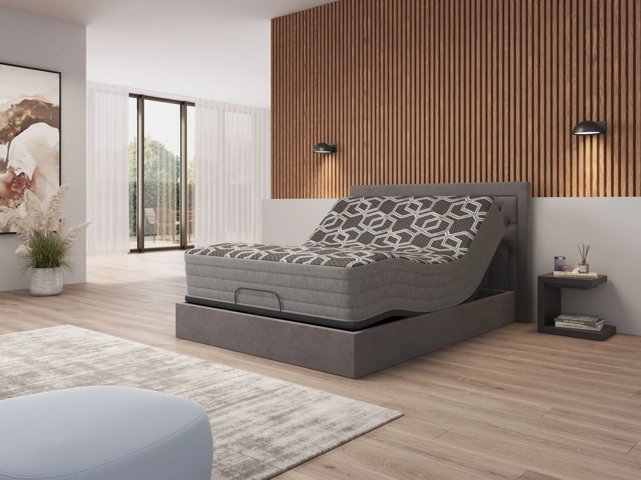 12" Smooth Top Hybrid Medium Plush Mattress - Image 5