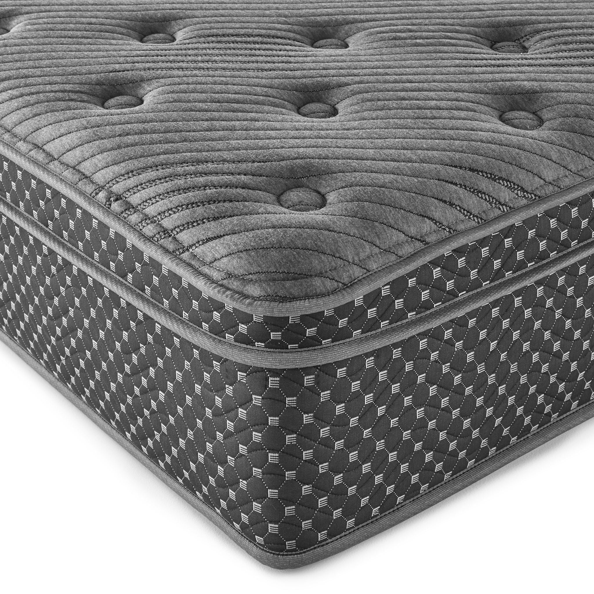 13" Quilted Eurotop Hybrid Mattress, Plush - Image 4