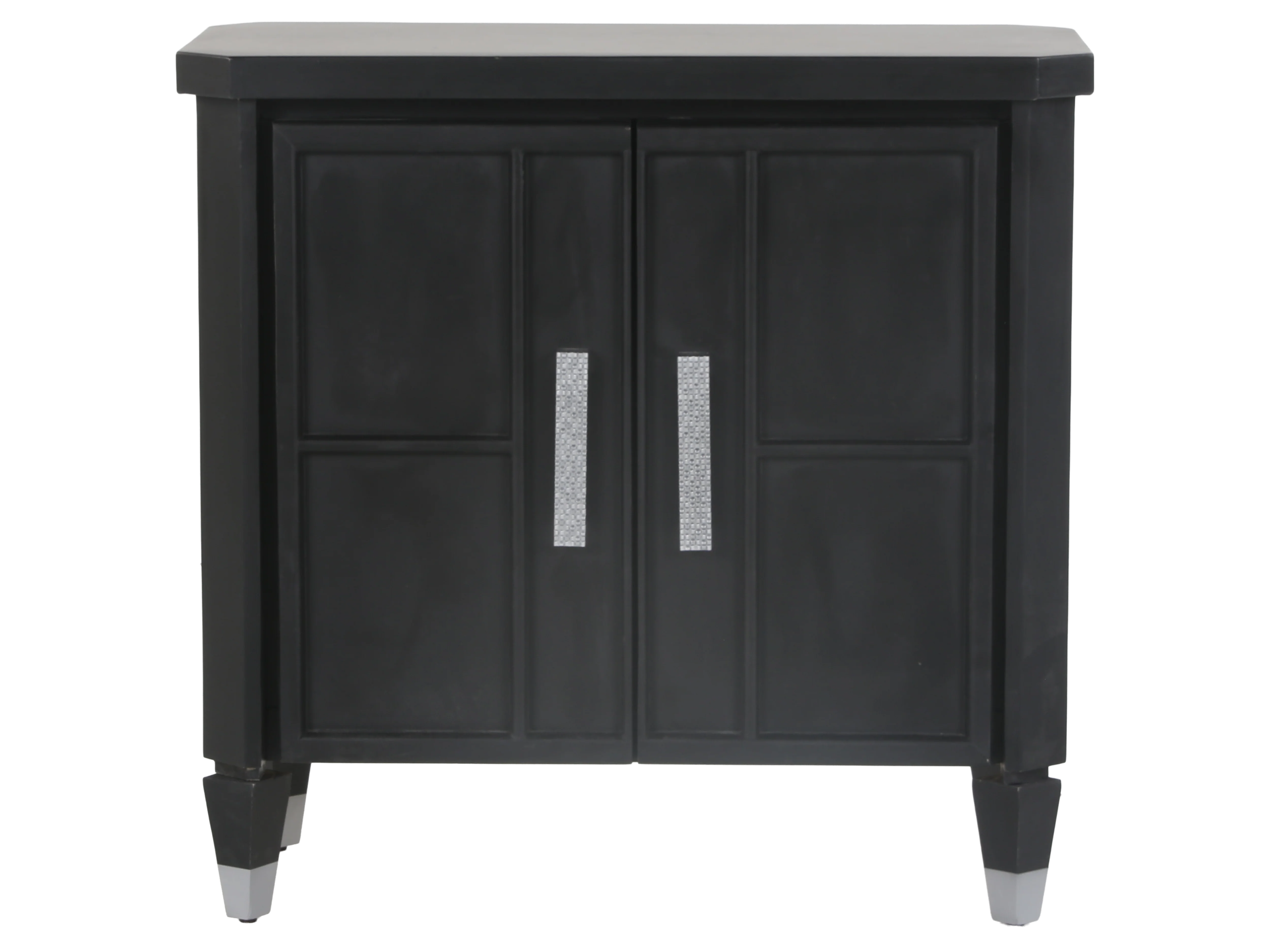2-Door TV Console with Crystal-Inlay Handles - Image 2