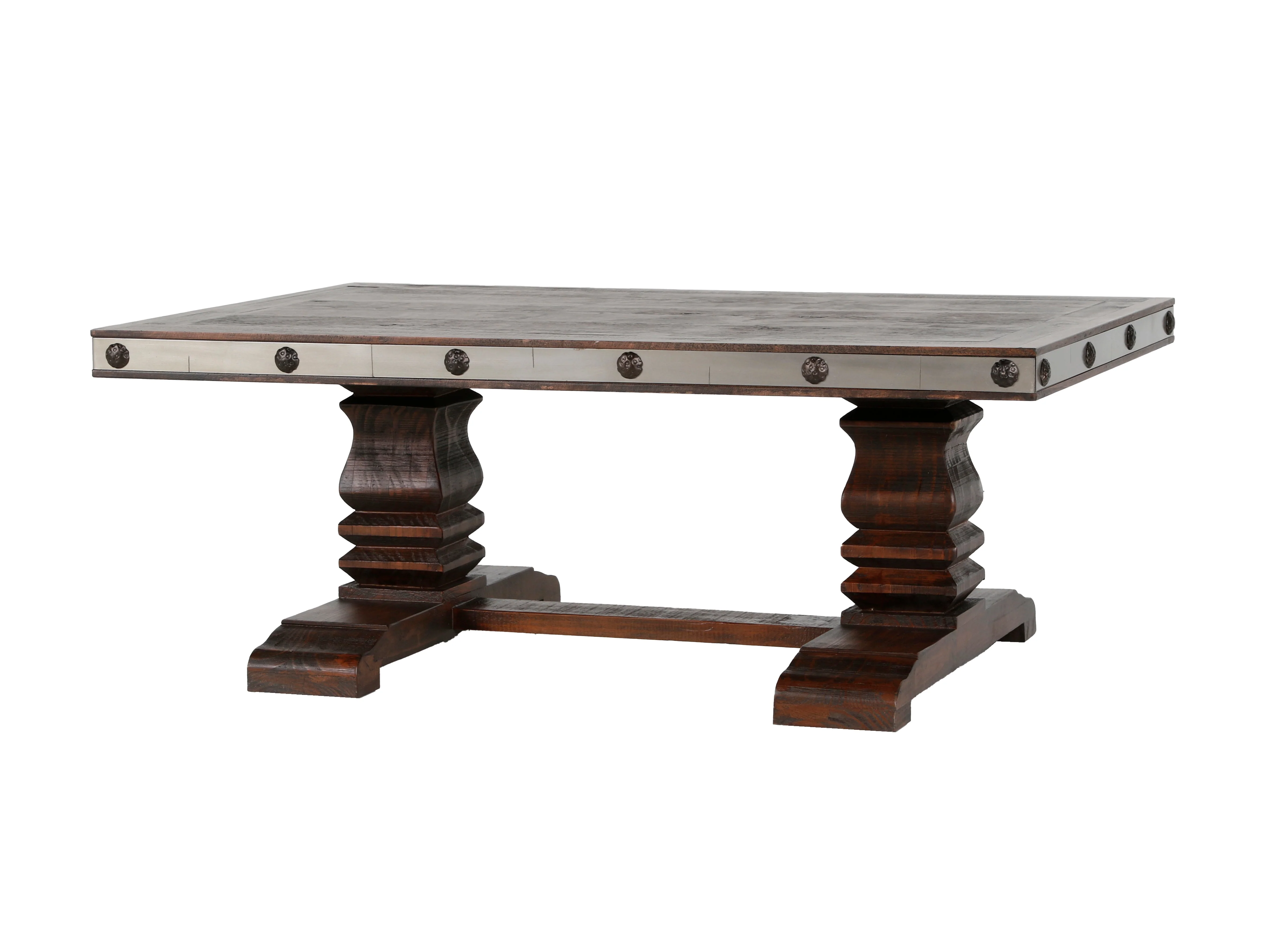 HACIENDA 3 PIECE COFFEE TABLE SET - Image 5