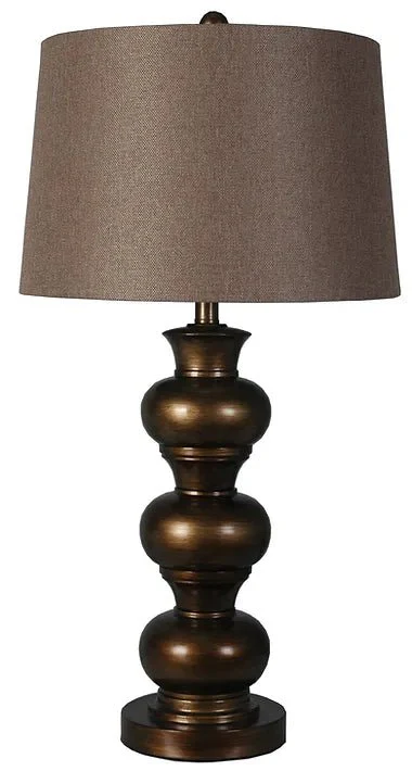 30" Metal Table Lamp Set of 2