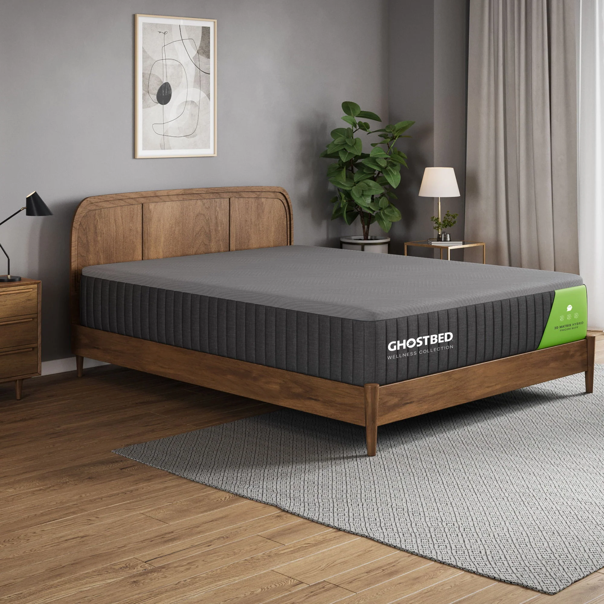 3D Matrix - 12" Hybrid Mattress, Medium Plush Feel - Image 4