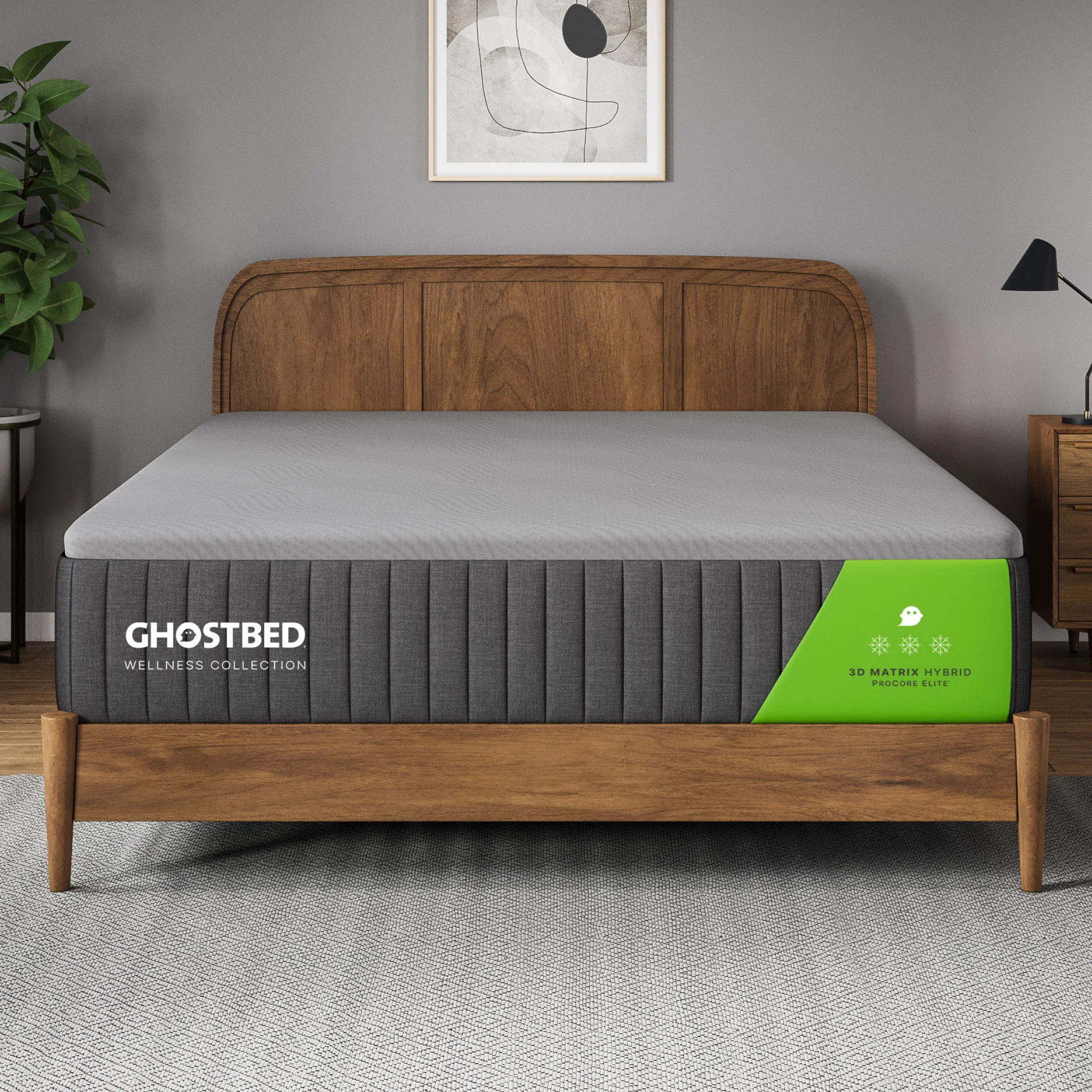 3D Matrix - 12" Hybrid Mattress, Medium Plush Feel - Image 5