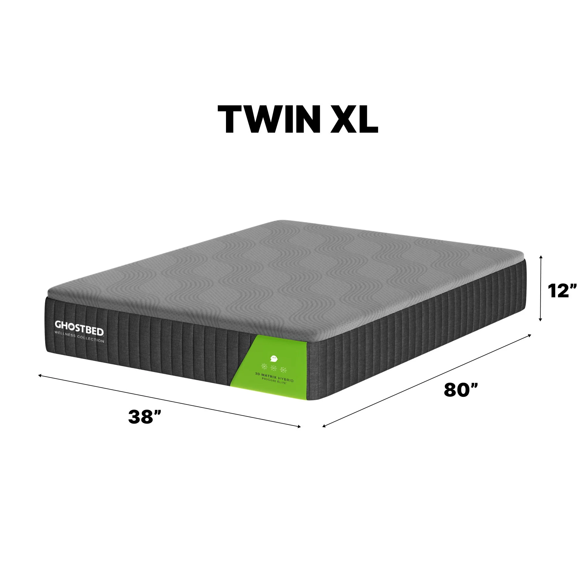3D Matrix - 12" Hybrid Mattress, Medium Plush Feel - Image 8