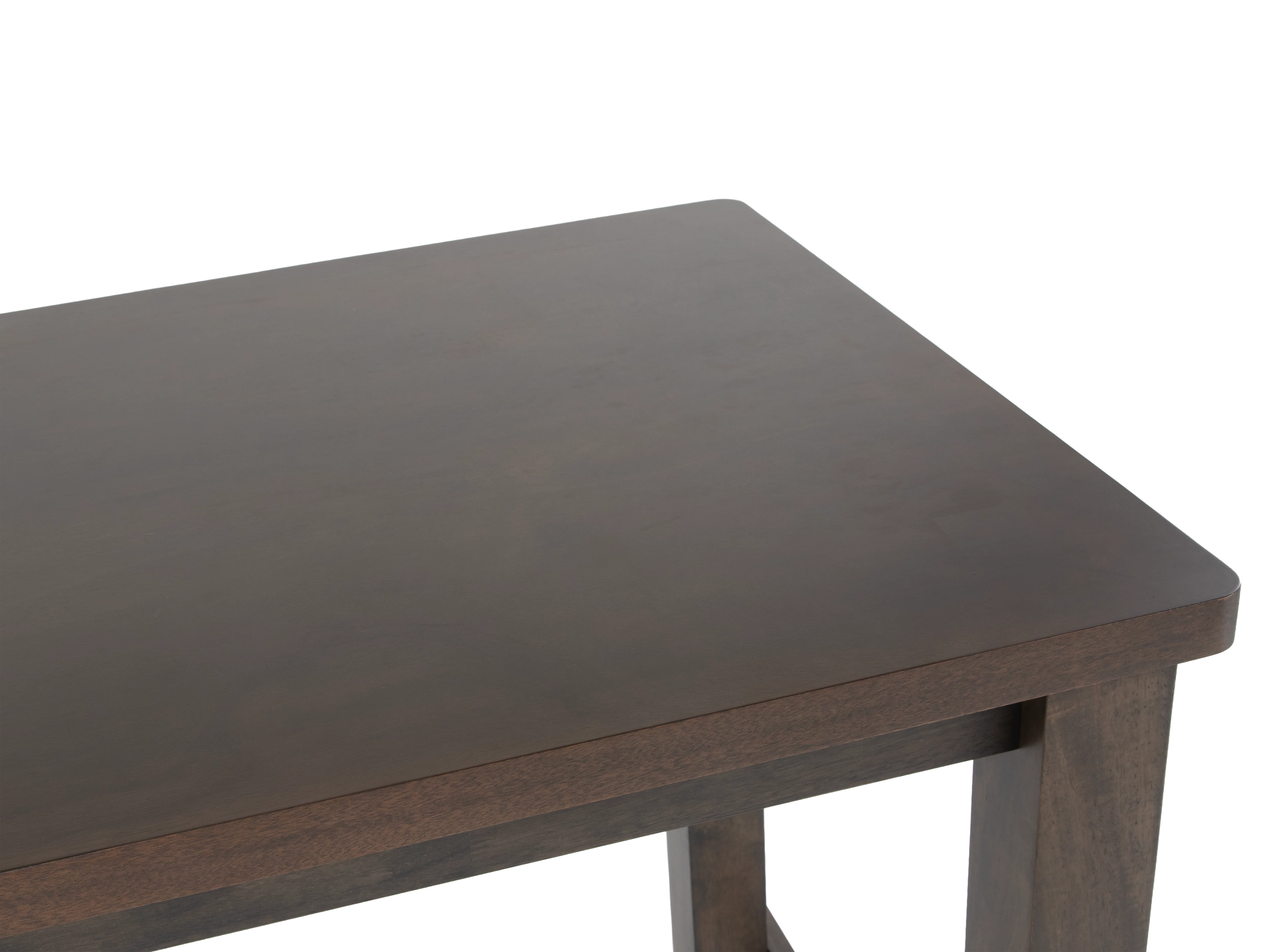 Counter Height Dining Set with Table, Chairs & Bench – Gray Upholstered - Image 4