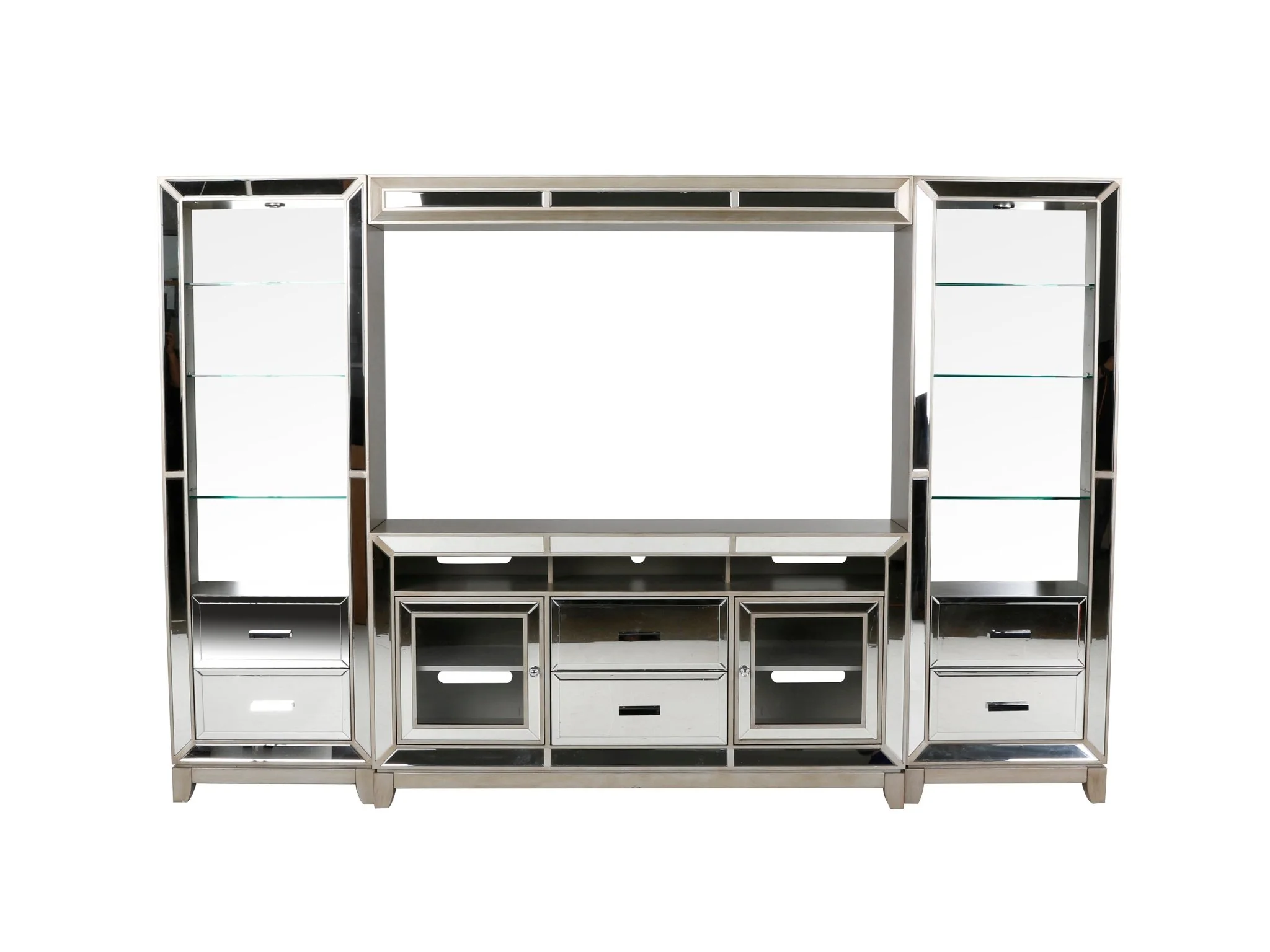 4 PIECE ENTERTAINMENT CENTER - Image 3