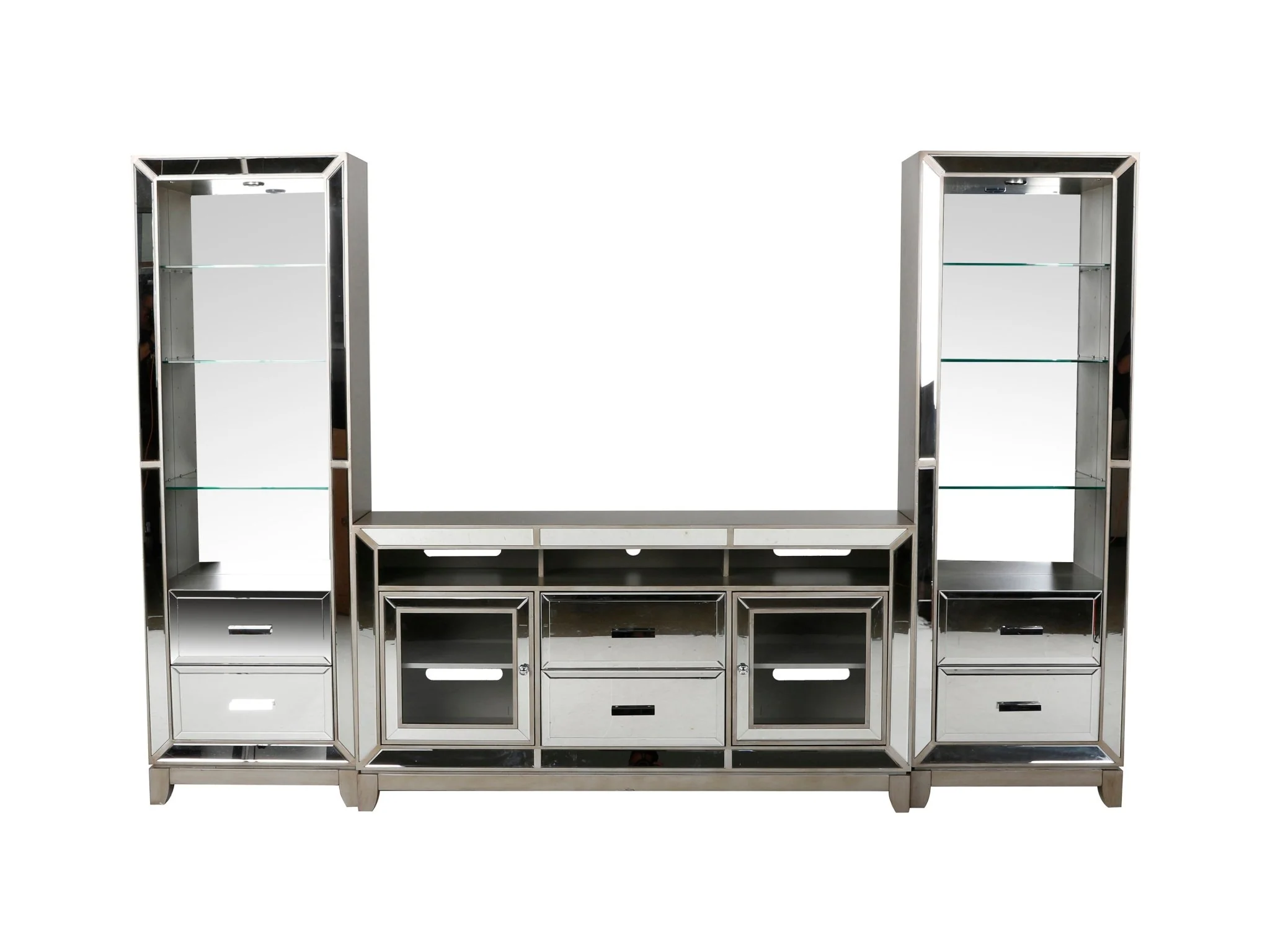 4 PIECE ENTERTAINMENT CENTER - Image 7