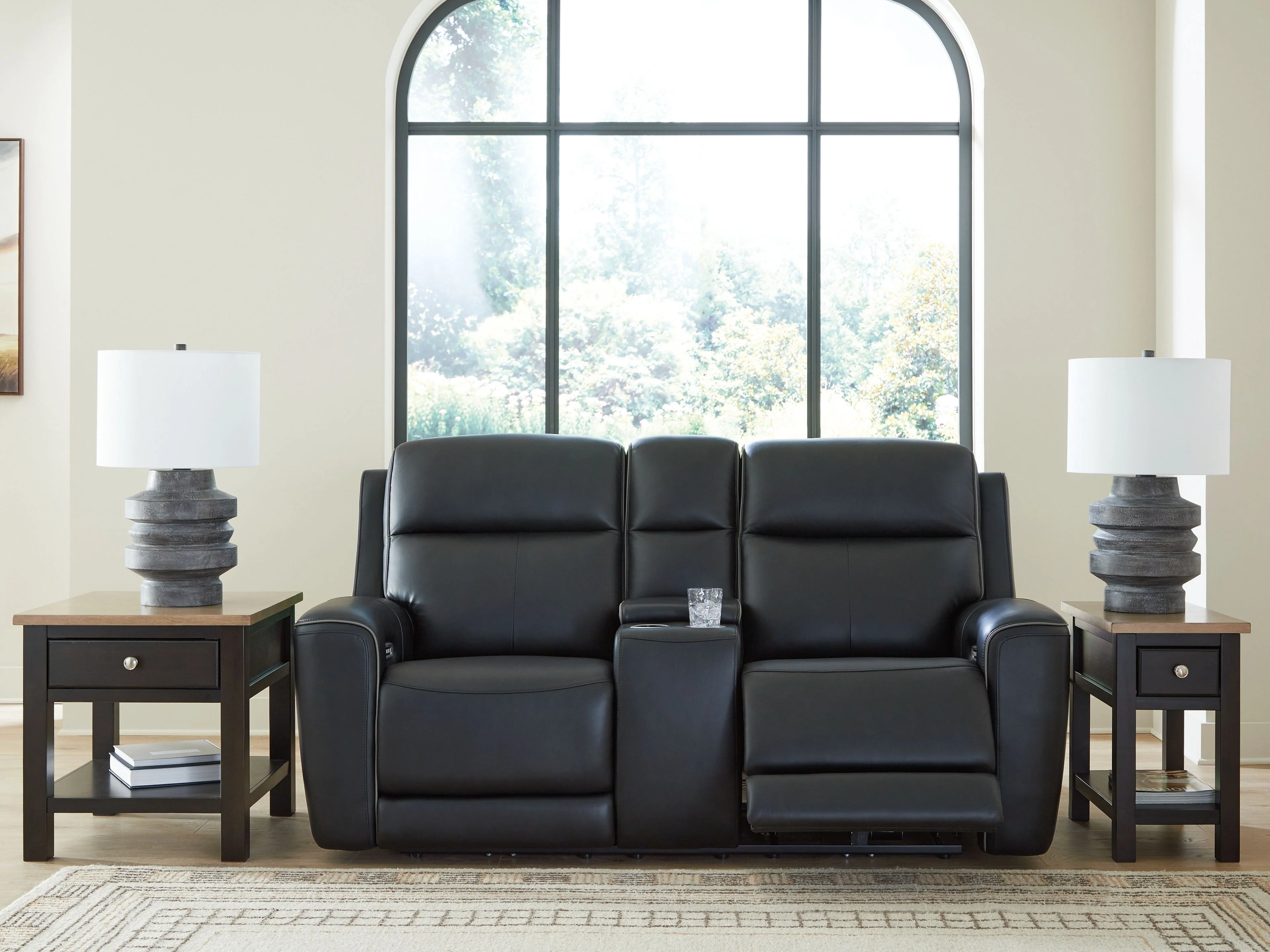 5Z-Comfort - Relaxation - Power Reclining Loveseat with Console / Adj Headrest - Image 18