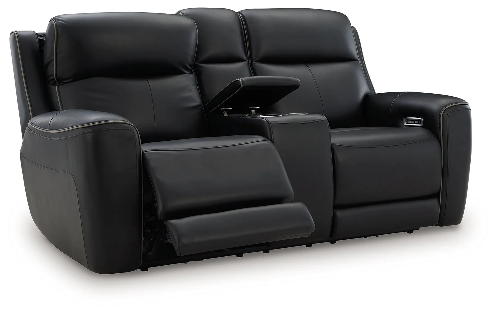 5Z-Comfort - Relaxation - Power Reclining Loveseat with Console / Adj Headrest - Image 9