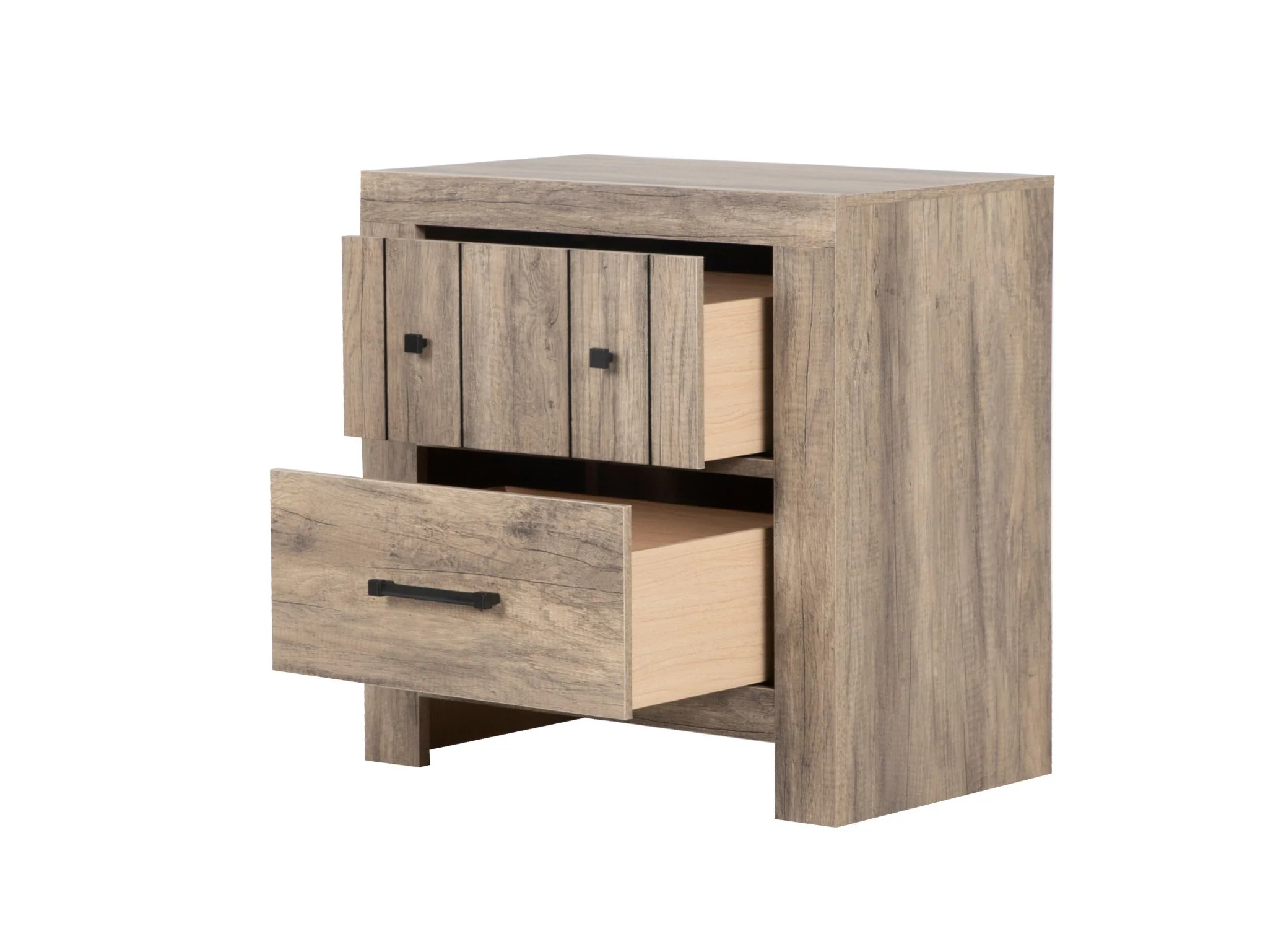 6 Piece Modern Farmhouse Bedroom Set - Queen - Image 11