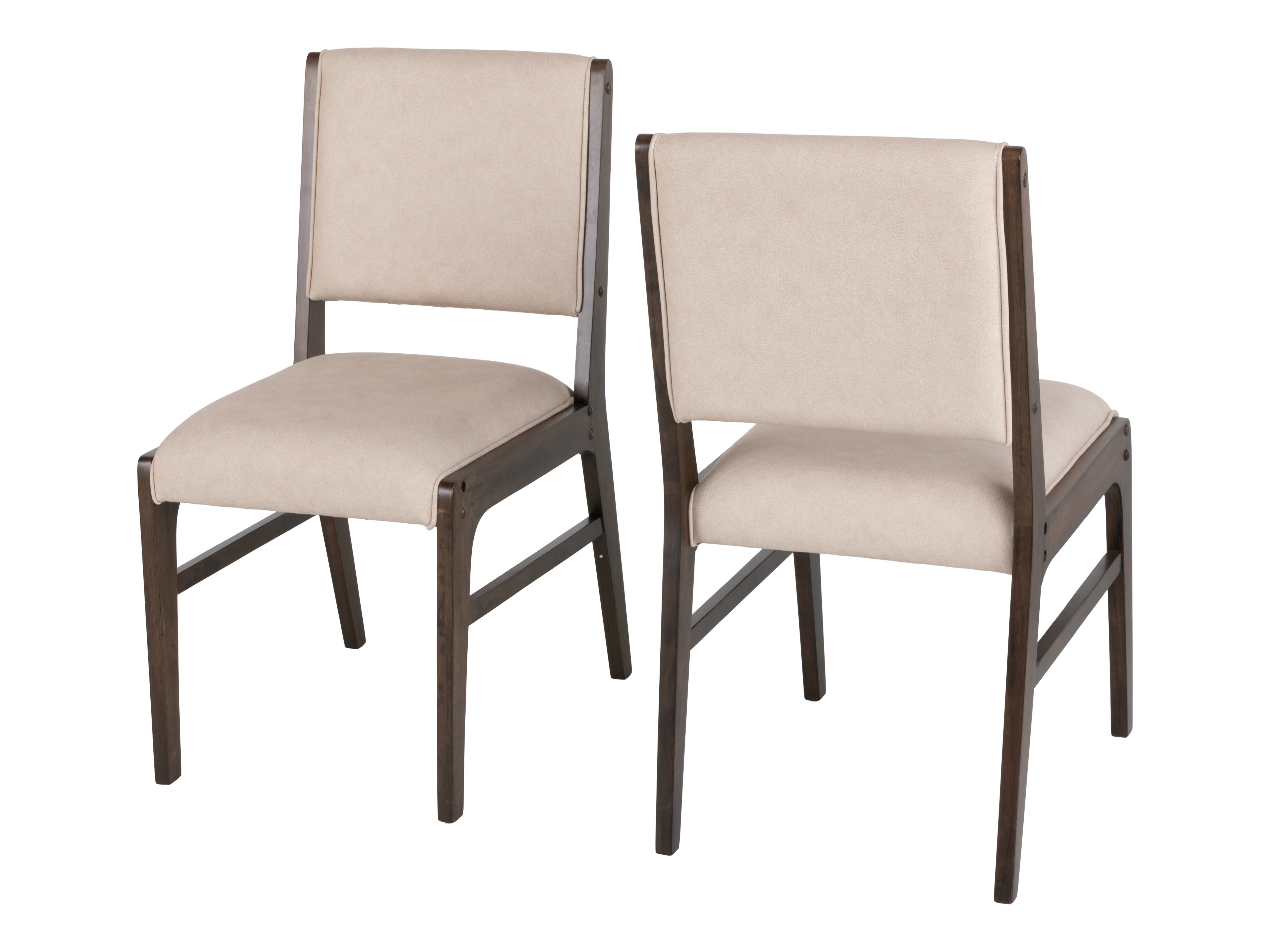 Modern Farmhouse Antique Brown & White Faux Marble 7-Piece Dining Set - Image 5