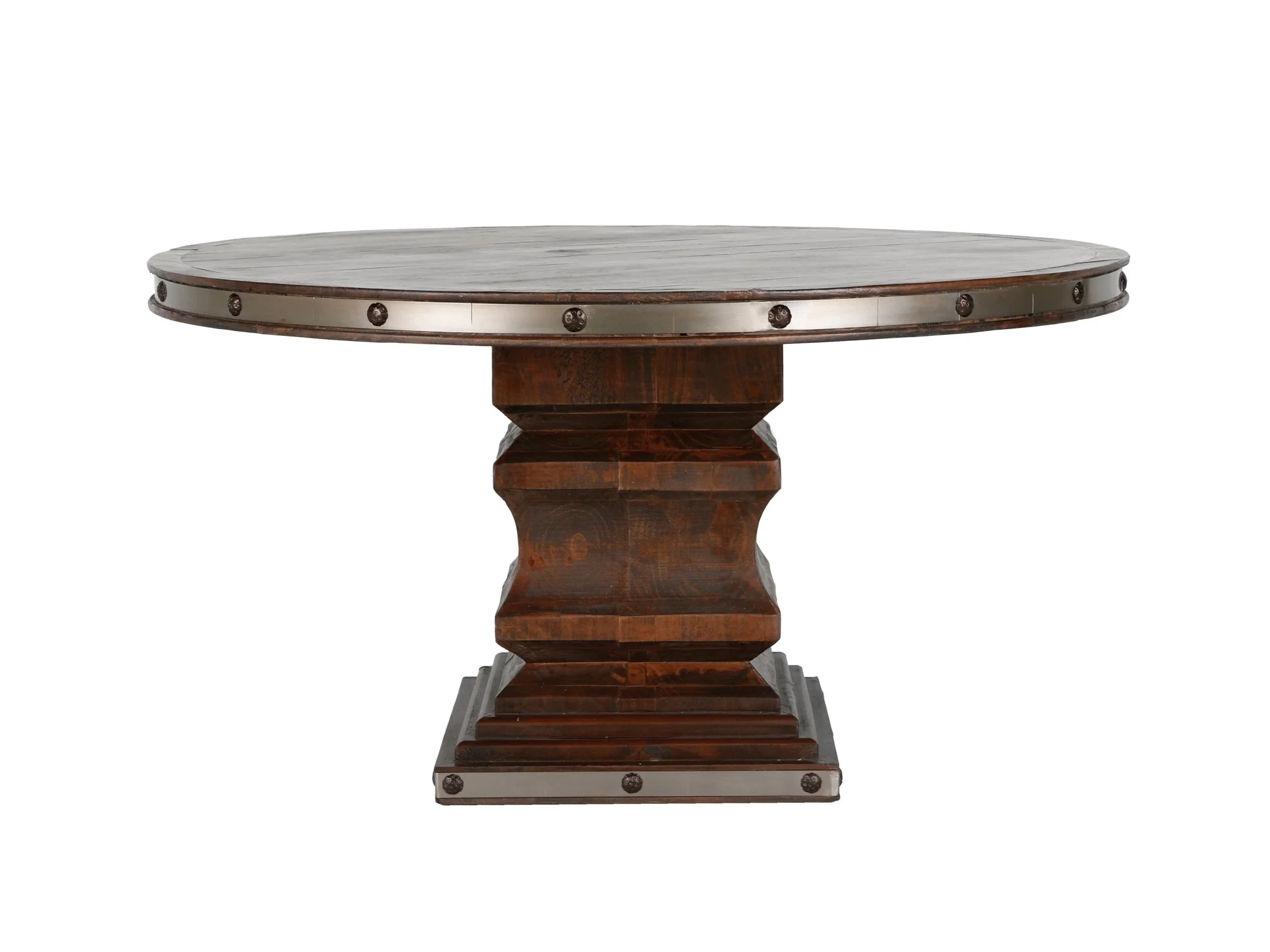 HACIENDA 7 PIECE ROUND DINING ROOM SET - Image 3