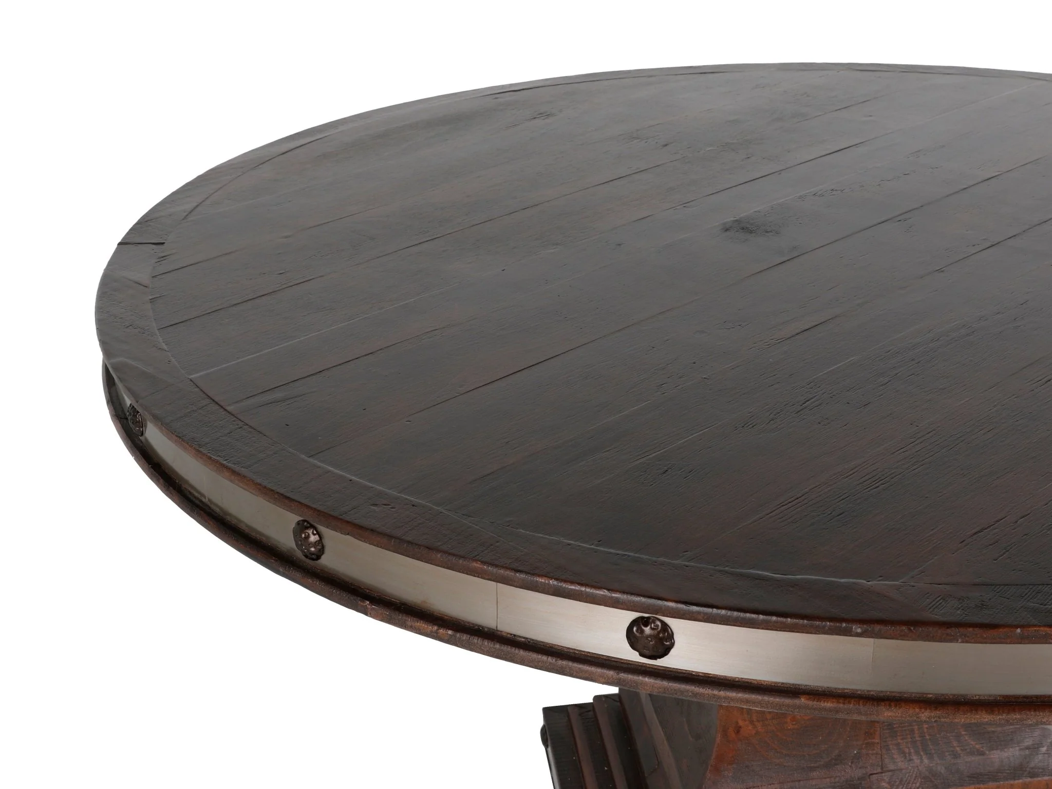 HACIENDA 7 PIECE ROUND DINING ROOM SET - Image 5