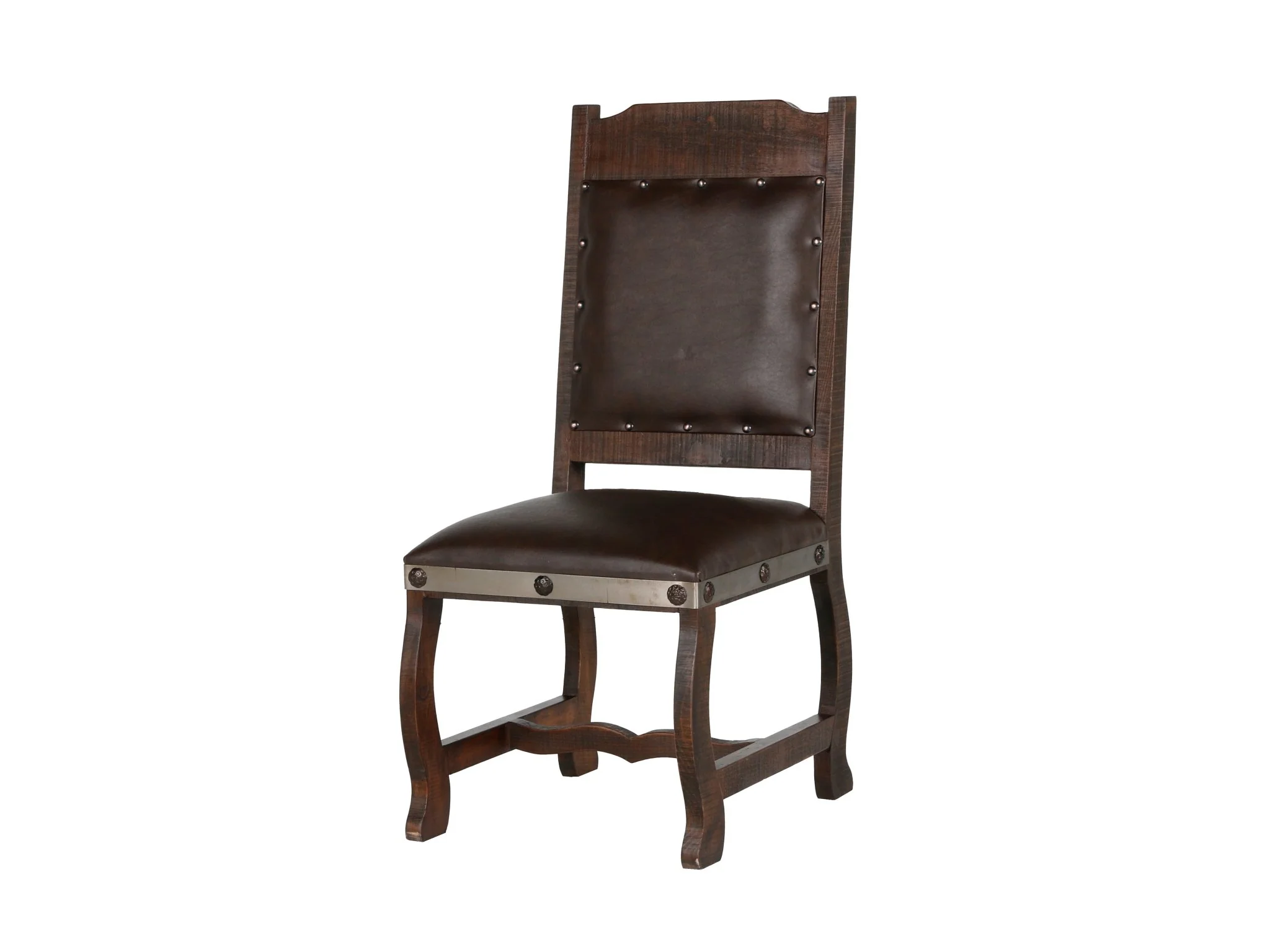 HACIENDA 7 PIECE ROUND DINING ROOM SET - Image 6