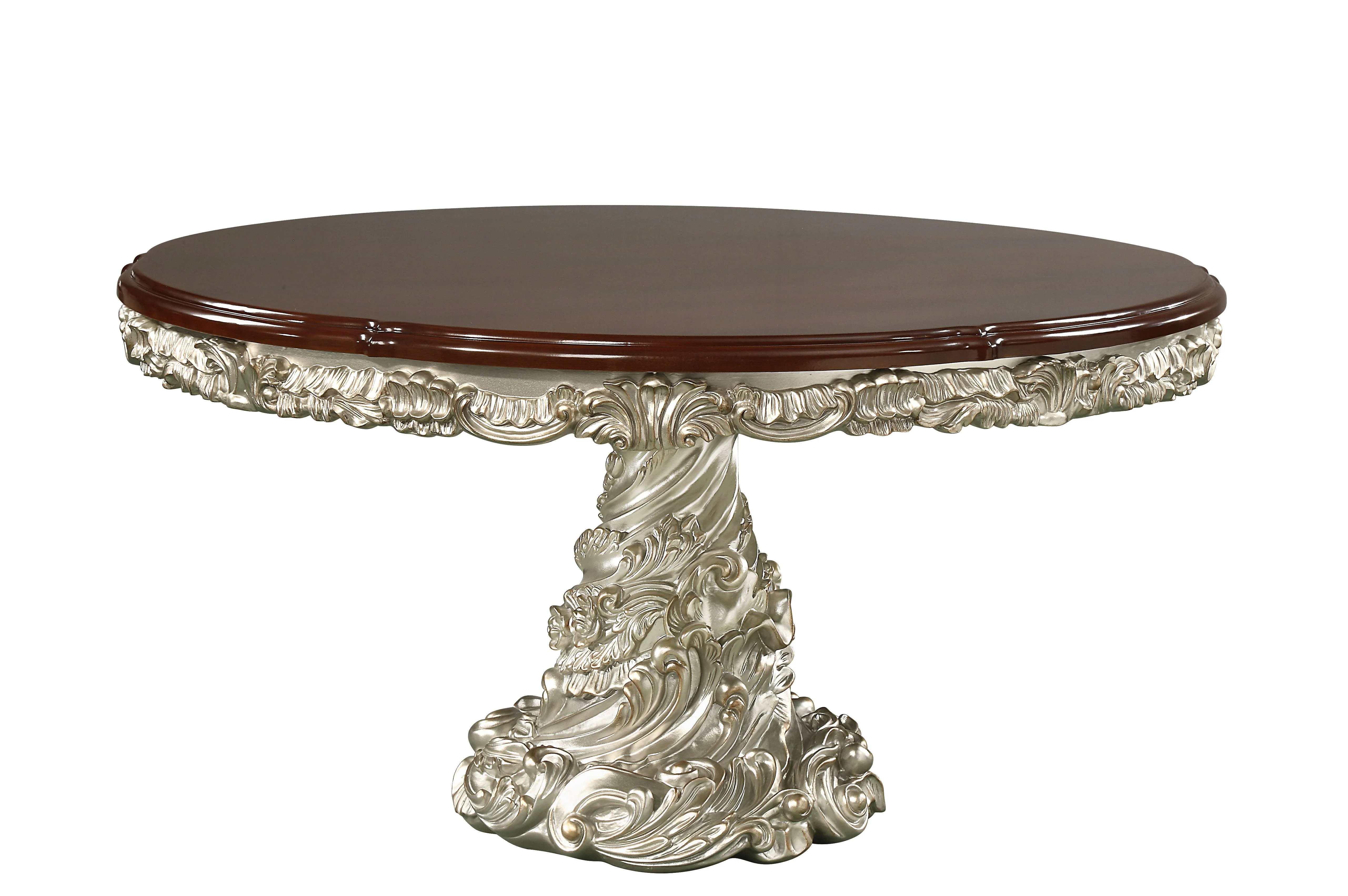 Vienna 7 PIECE ROUND DINING ROOM SET - Image 3