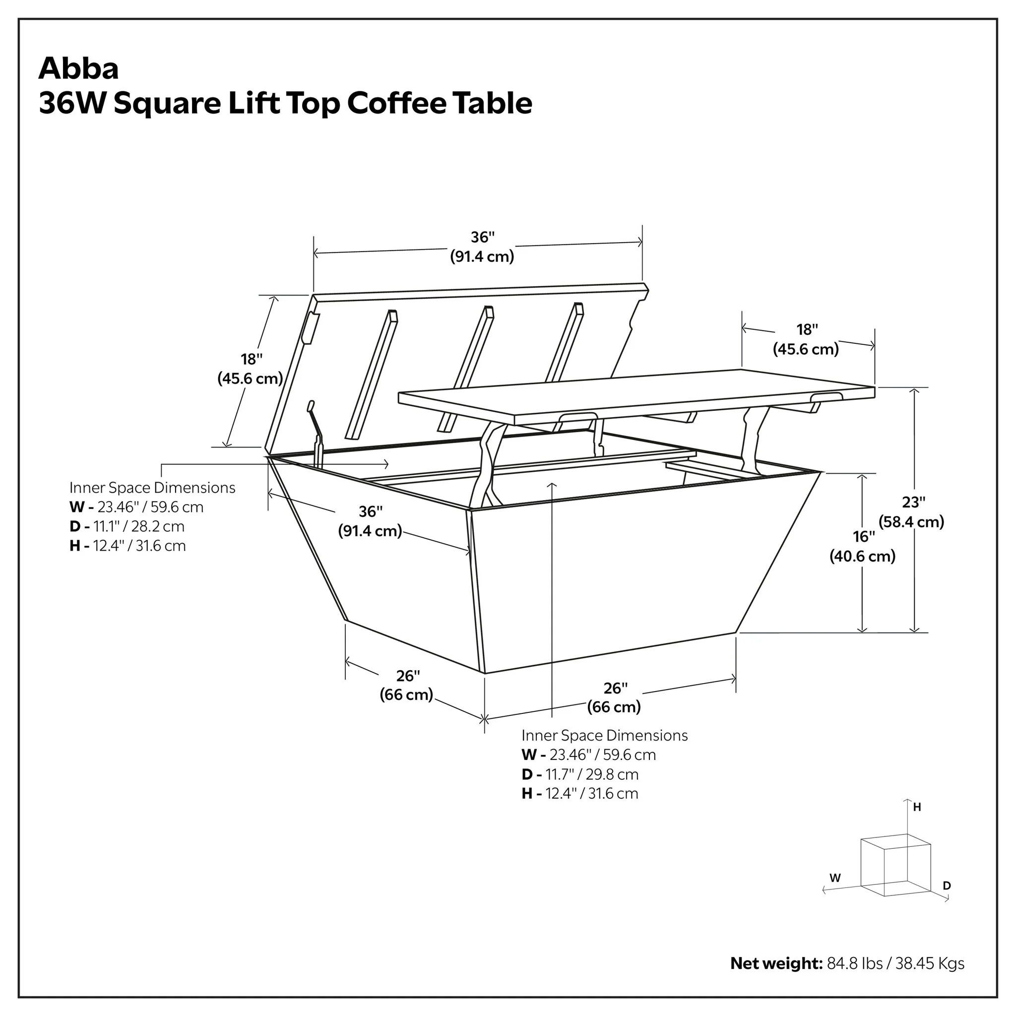Abba - Handcrafted Coffee Table - Image 18