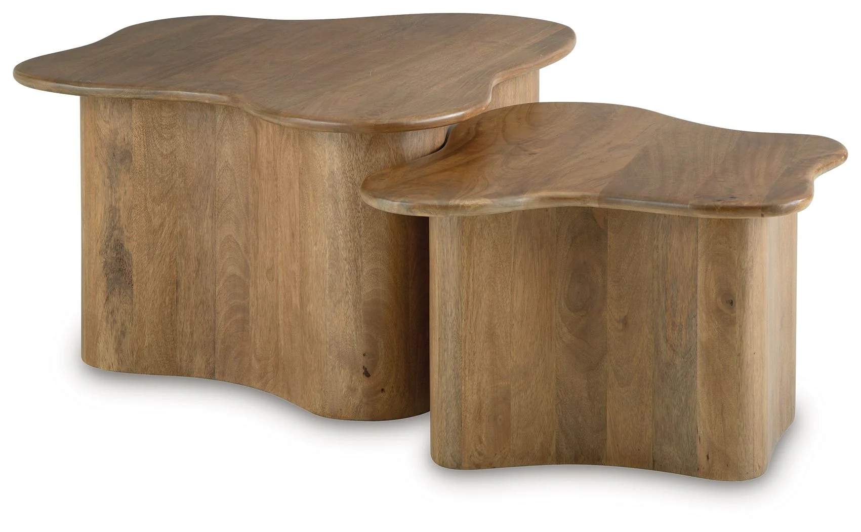 Abeford - Accent Cocktail Table (Set of 2) - Brown - Image 2