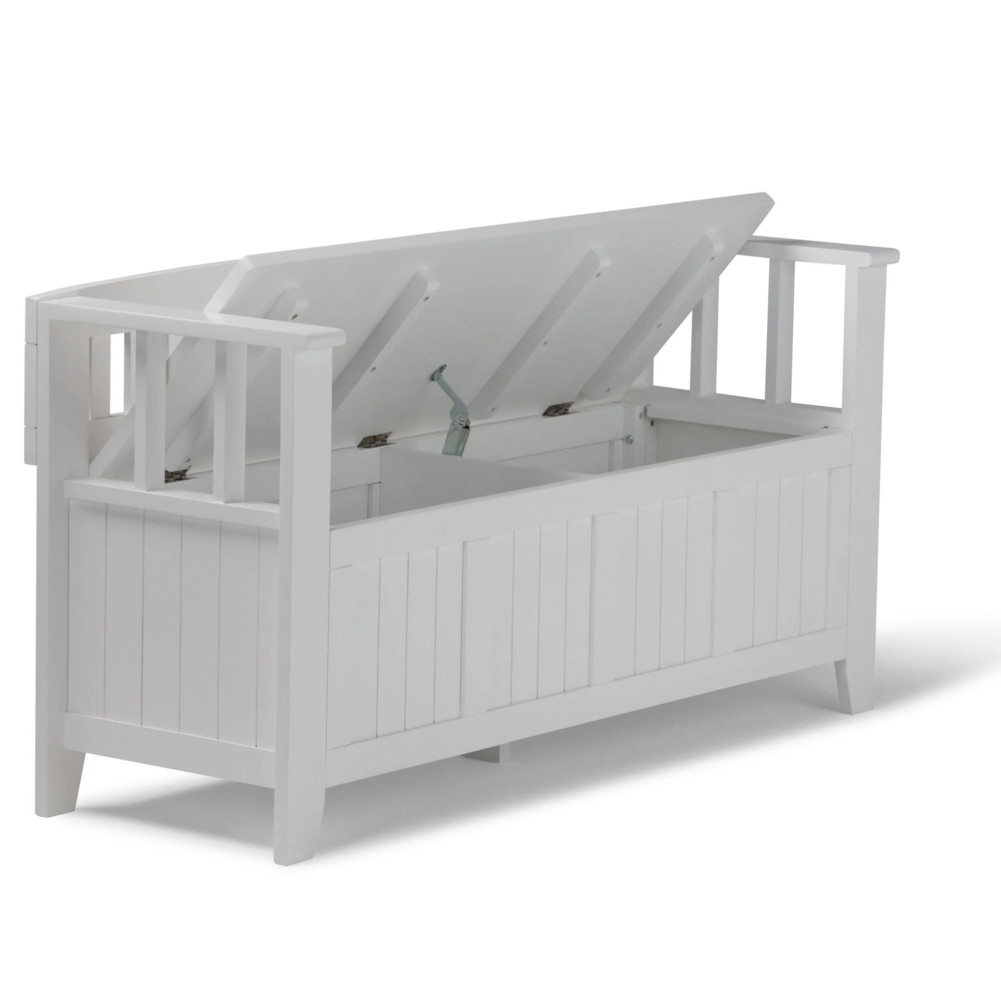 Acadian - Entryway Storage Bench, Handcrafted - Image 20