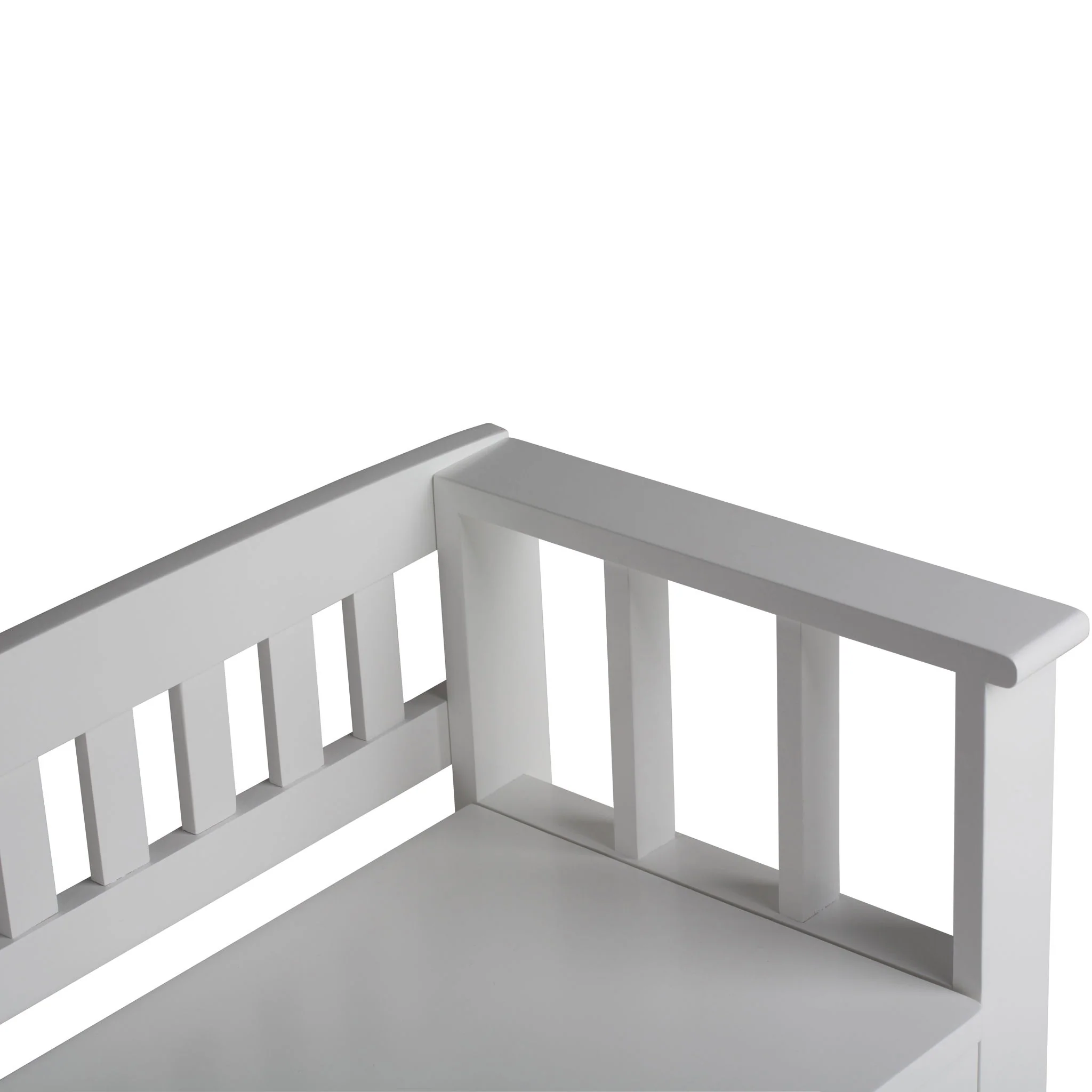 Acadian - Entryway Storage Bench, Handcrafted - Image 37