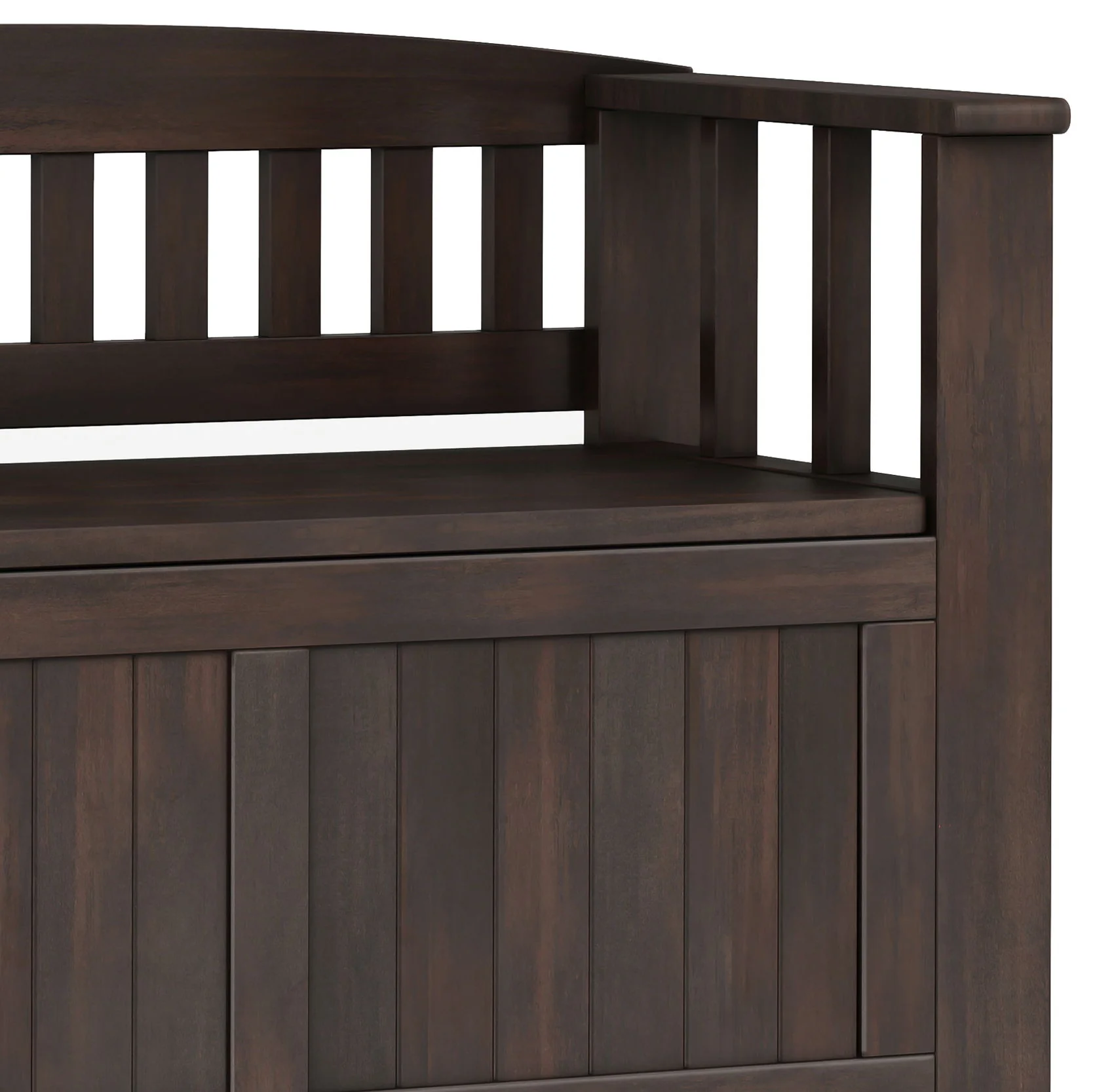 Acadian - Entryway Storage Bench, Handcrafted - Image 38