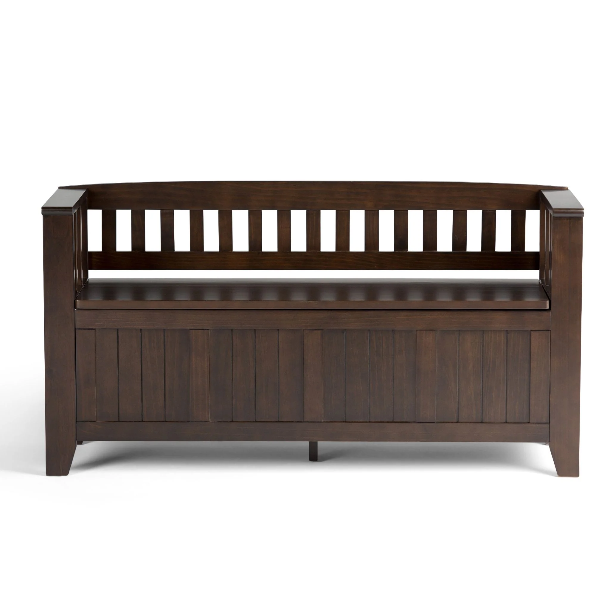 Acadian - Entryway Storage Bench, Handcrafted - Image 40