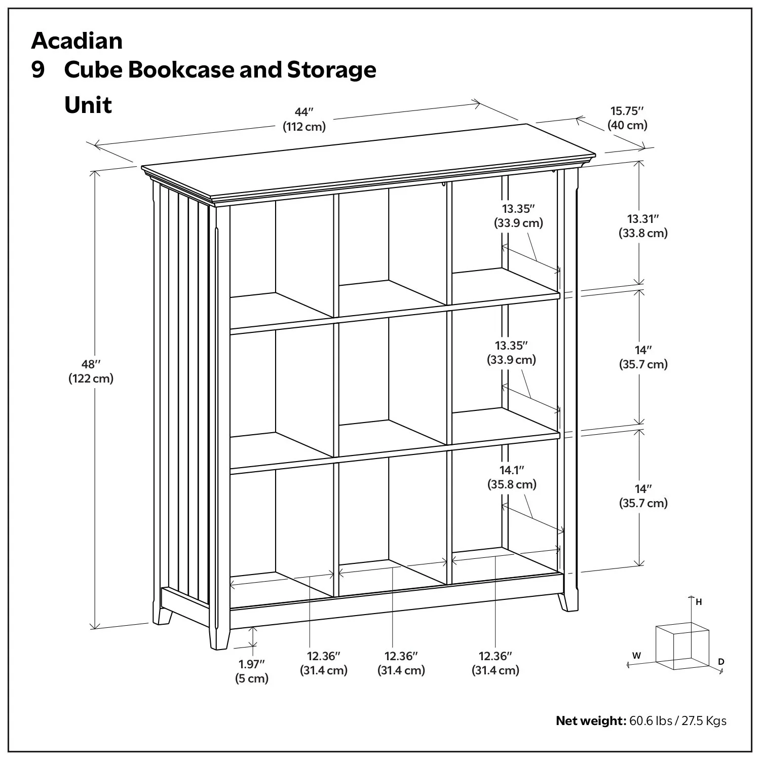 Acadian - Handcrafted Cube Storage - Image 71