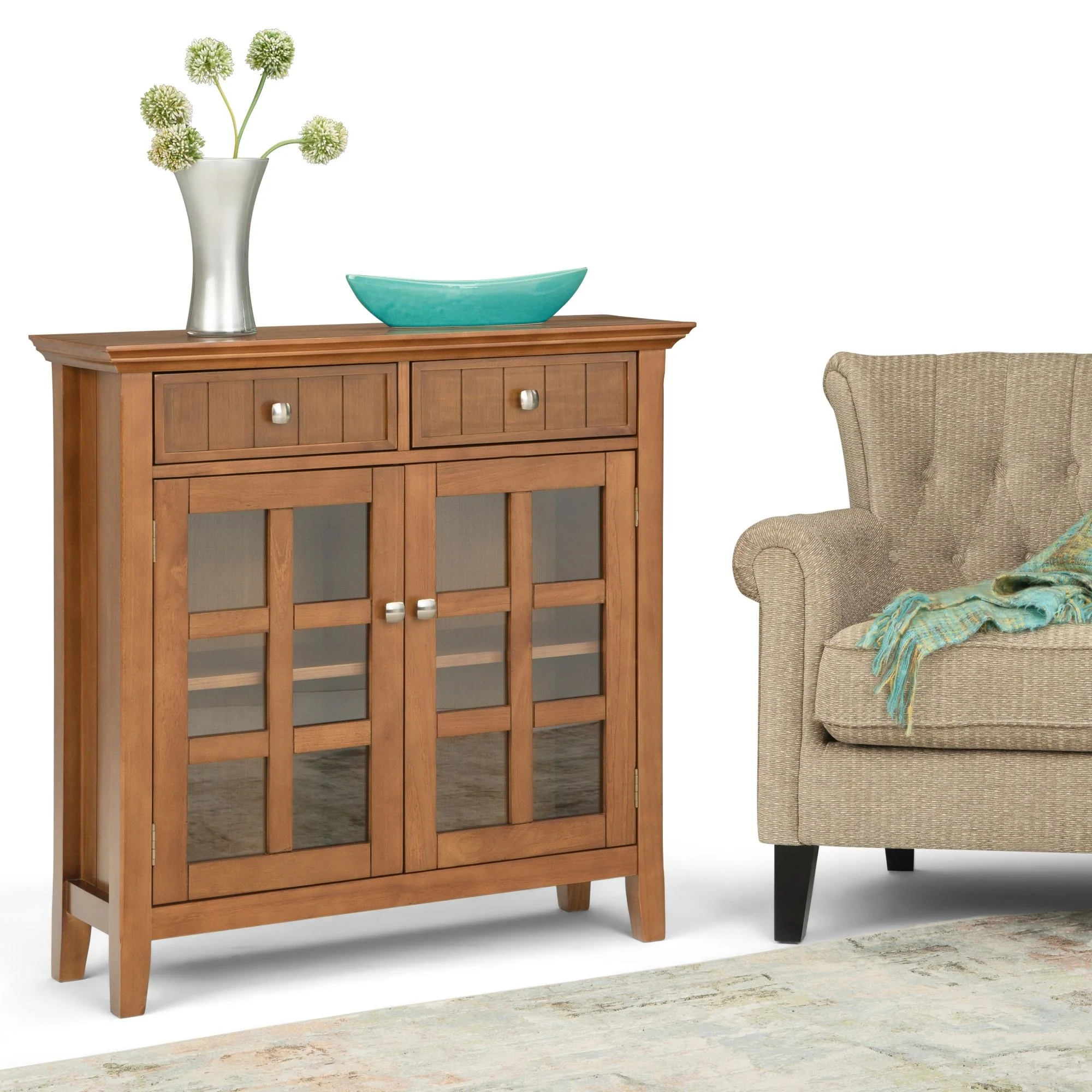 Acadian - Handcrafted Entryway Storage Cabinet - Image 18