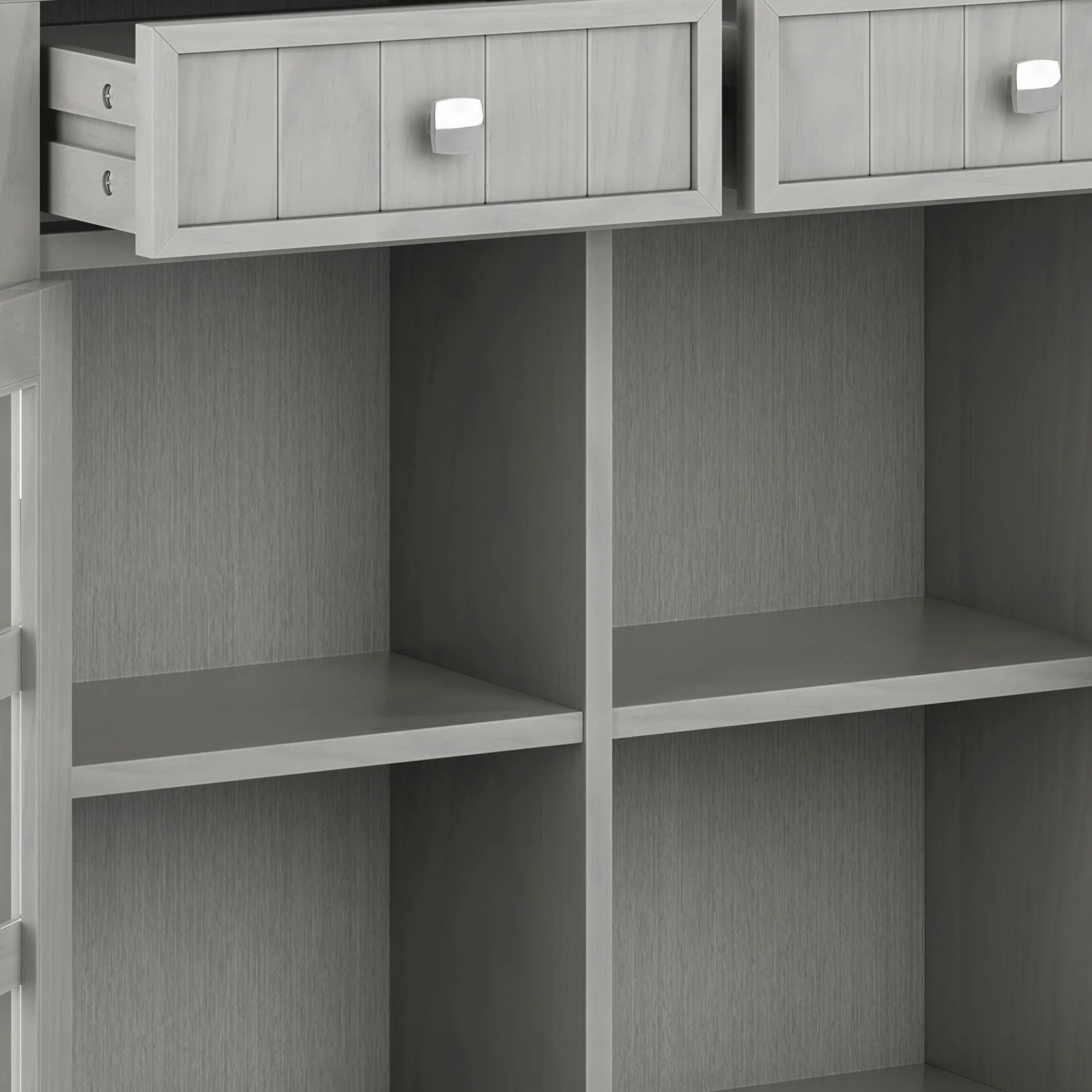 Acadian - Handcrafted Entryway Storage Cabinet - Image 9
