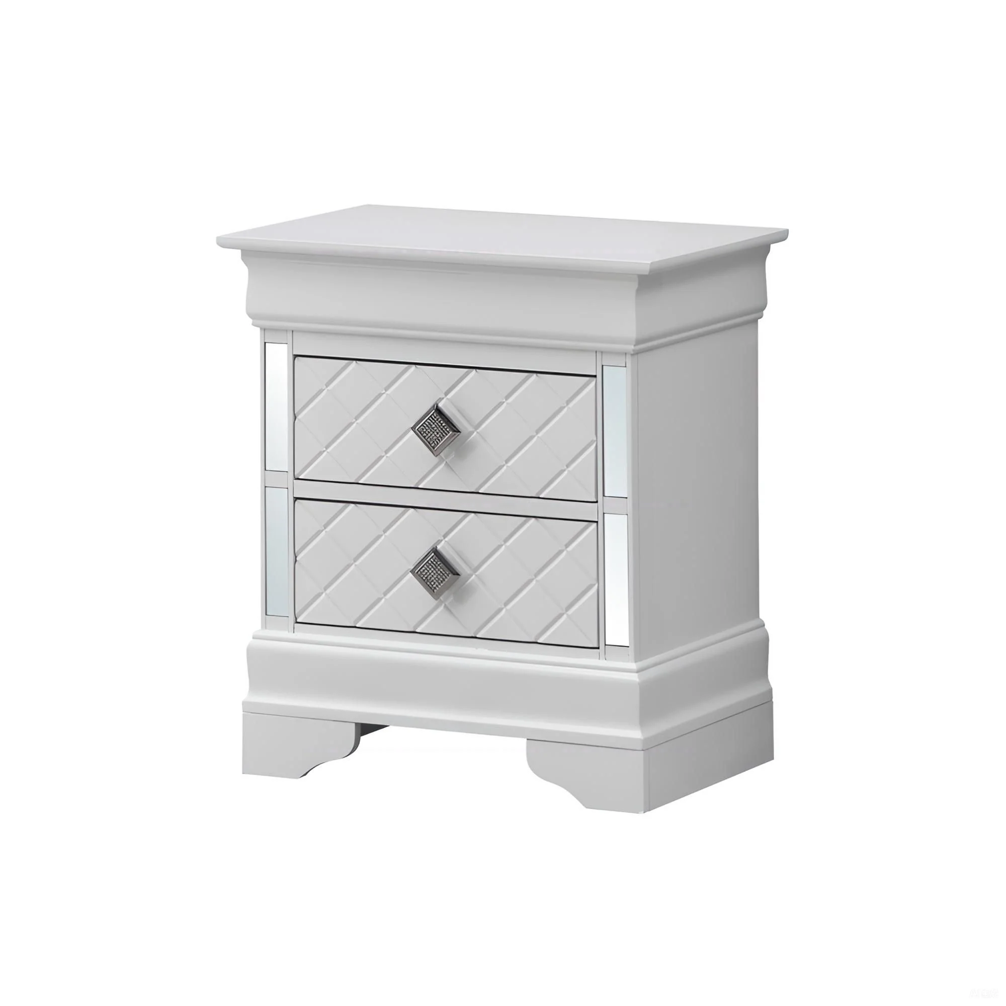 Accent Nightstand - Silver Champagne - Image 6