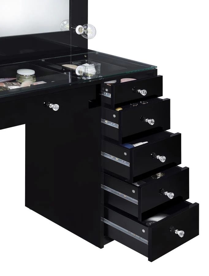 Acena - 7-Drawer Vanity Set With Lighting - Image 28