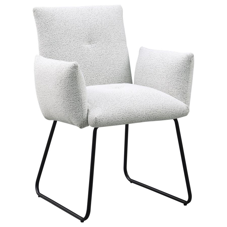 Ackland - Upholstered Dining Side Chair (Set of 2) - Light Gray - Image 3