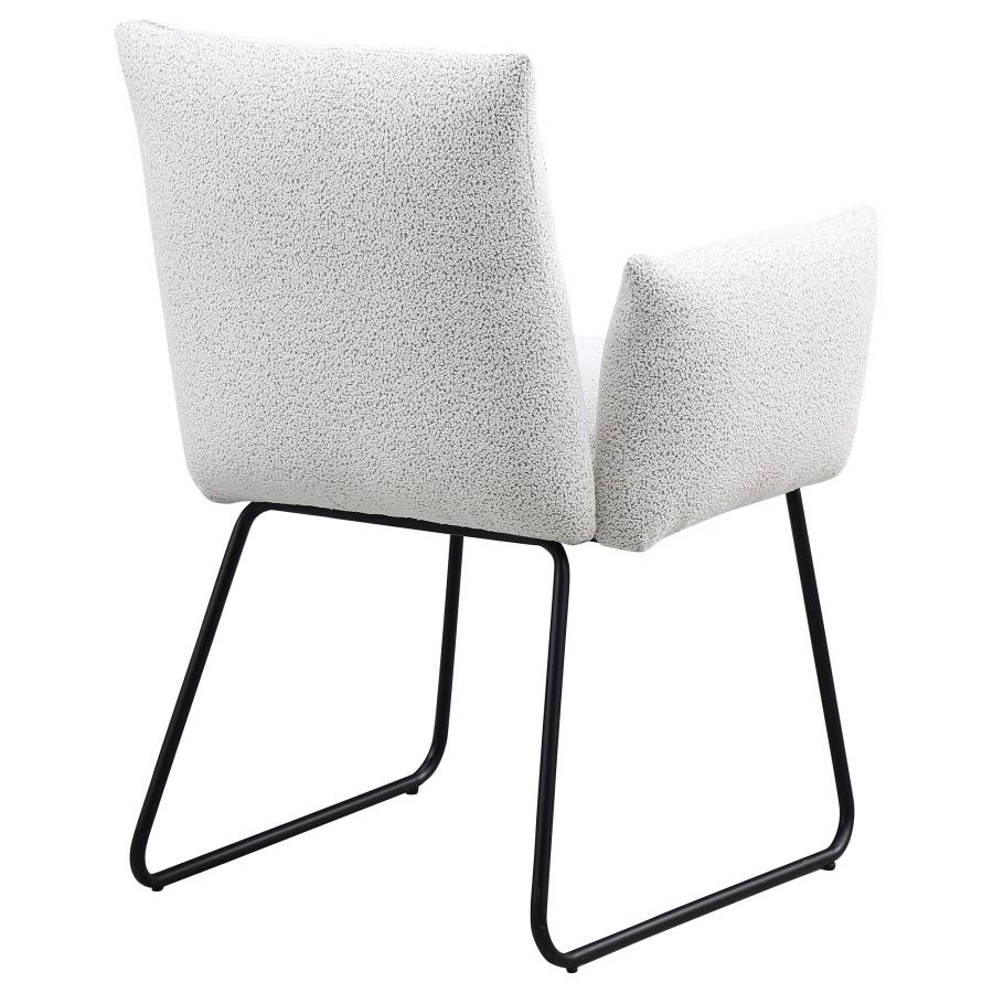 Ackland - Upholstered Dining Side Chair (Set of 2) - Light Gray - Image 8