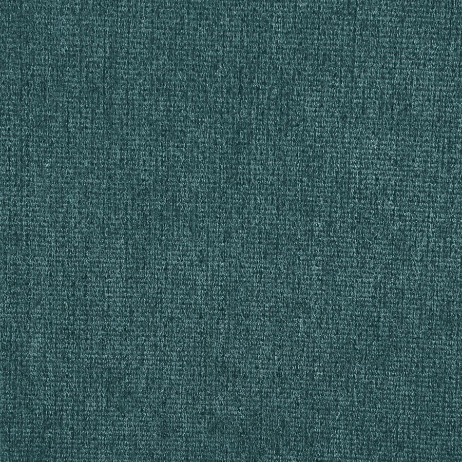 Acton Upholstered Flared Arm Loveseat Teal Blue - Image 13