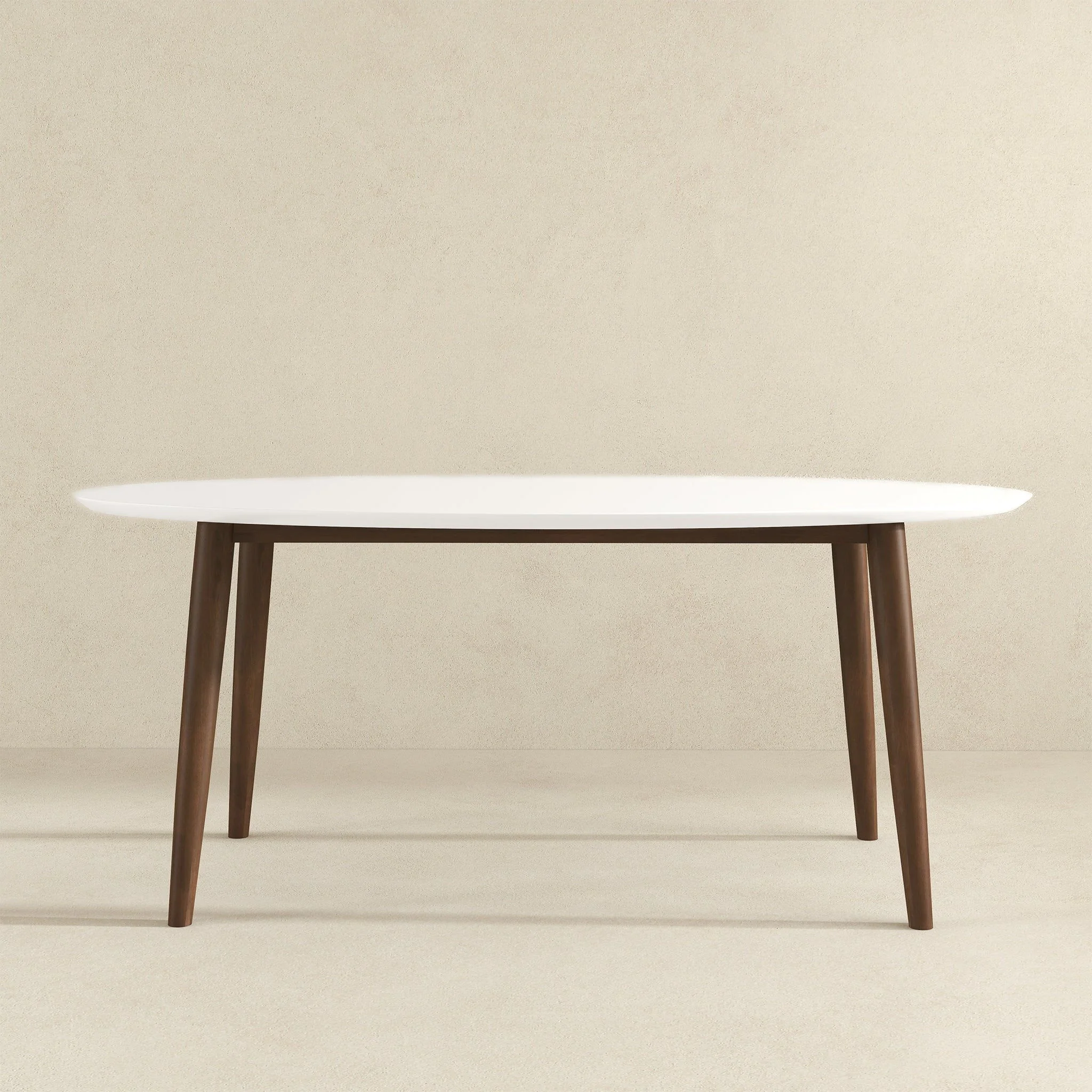 Ada - Mid-Century Modern Style Oval Dining Table - Image 14