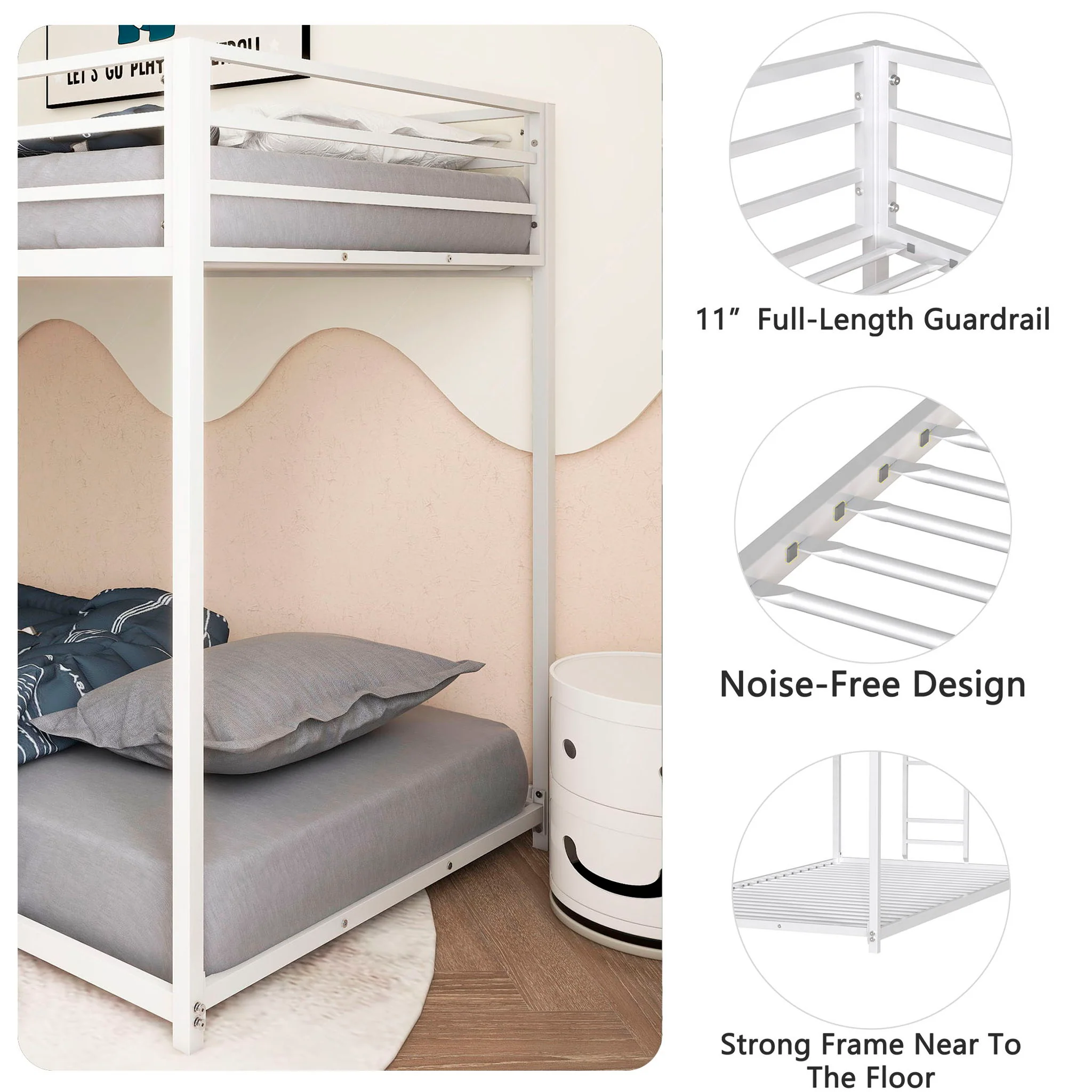 Adam - Metal Bunk Bed - Image 6