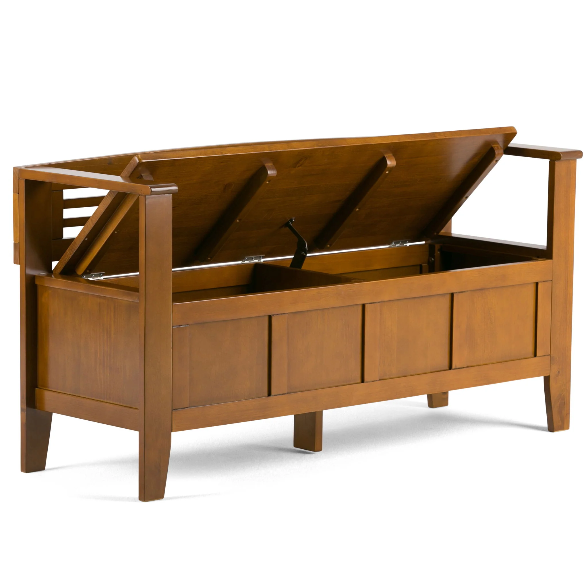 Adams - Entryway Storage Bench Handcrafted - Image 13