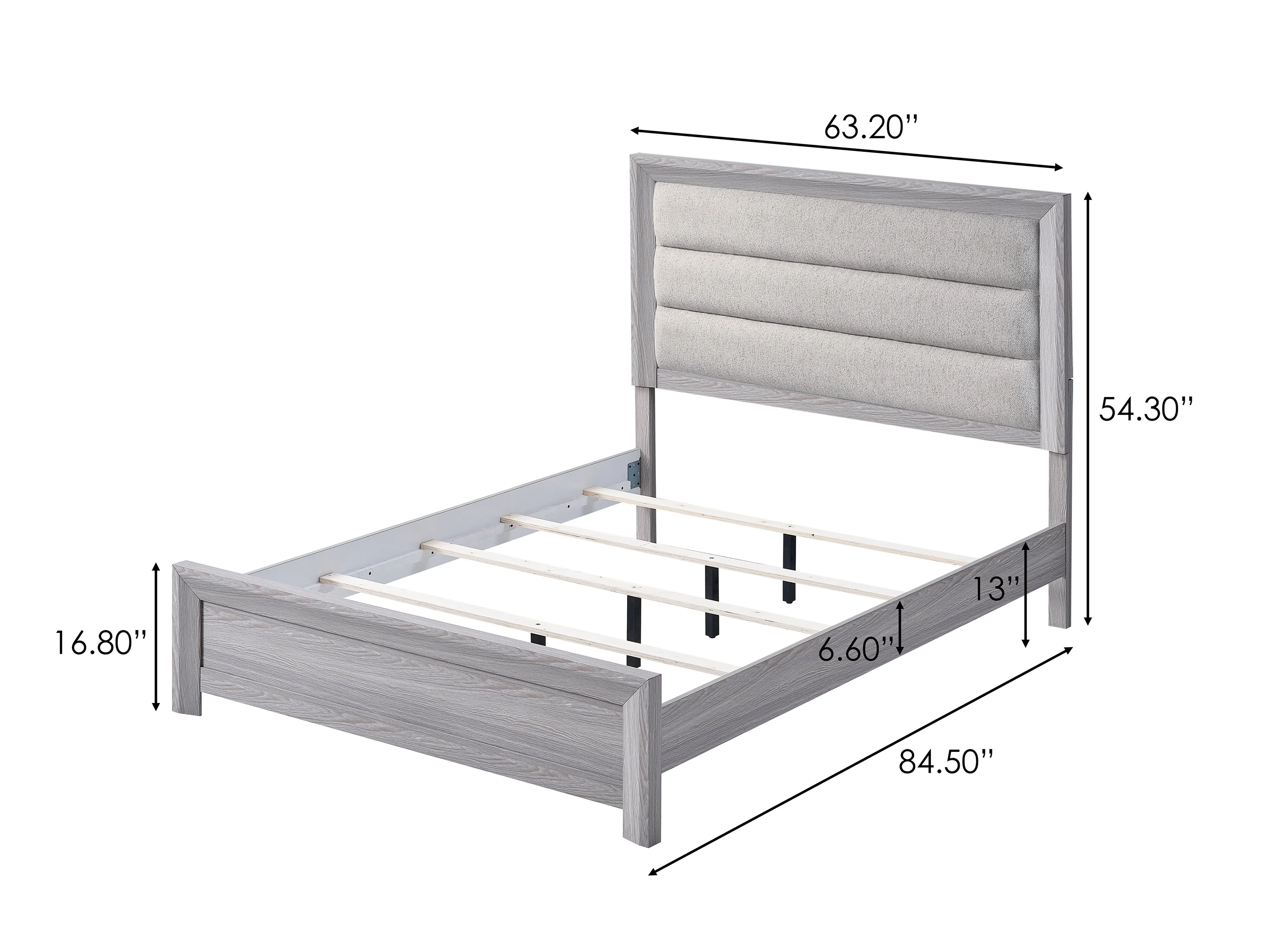 Adelaide Uph Bed Drift Wood - Image 3