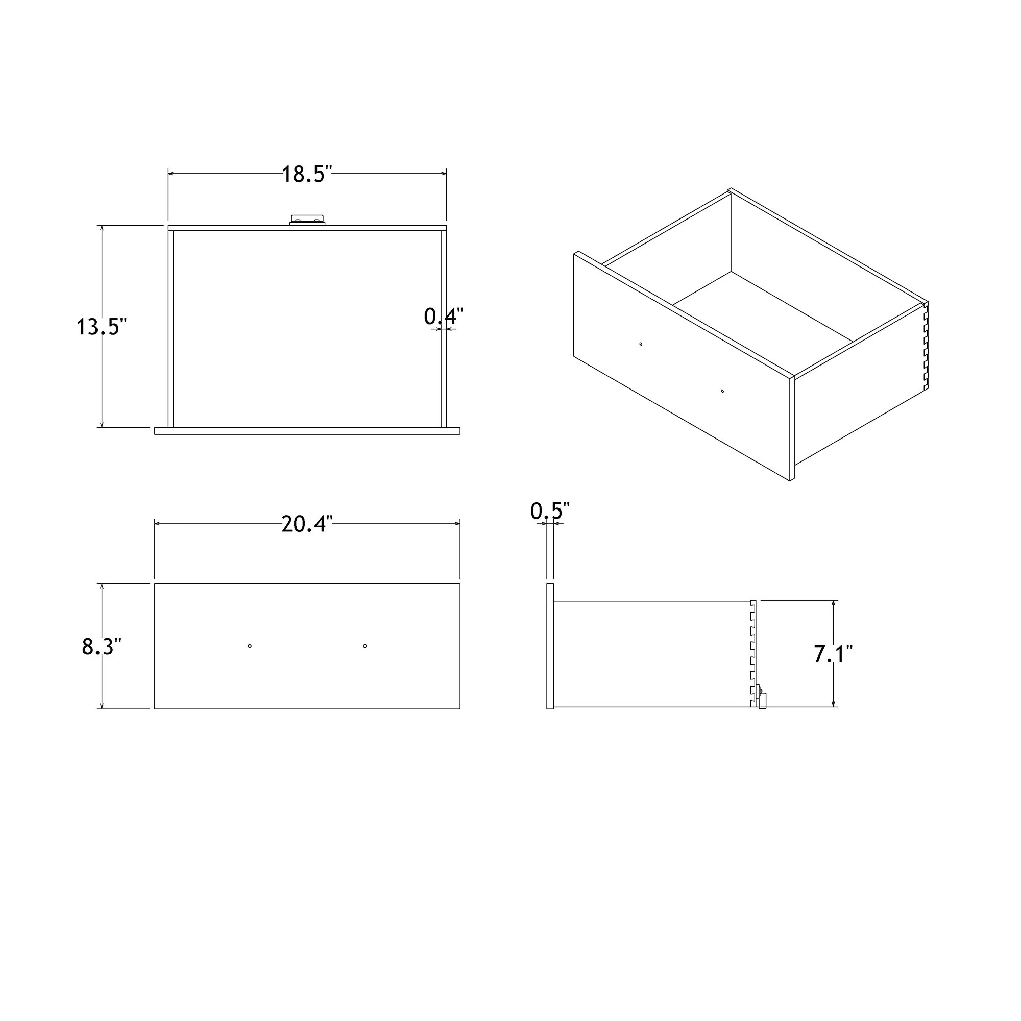 Adelaide - Nightstand With Spacious Storage - Image 6