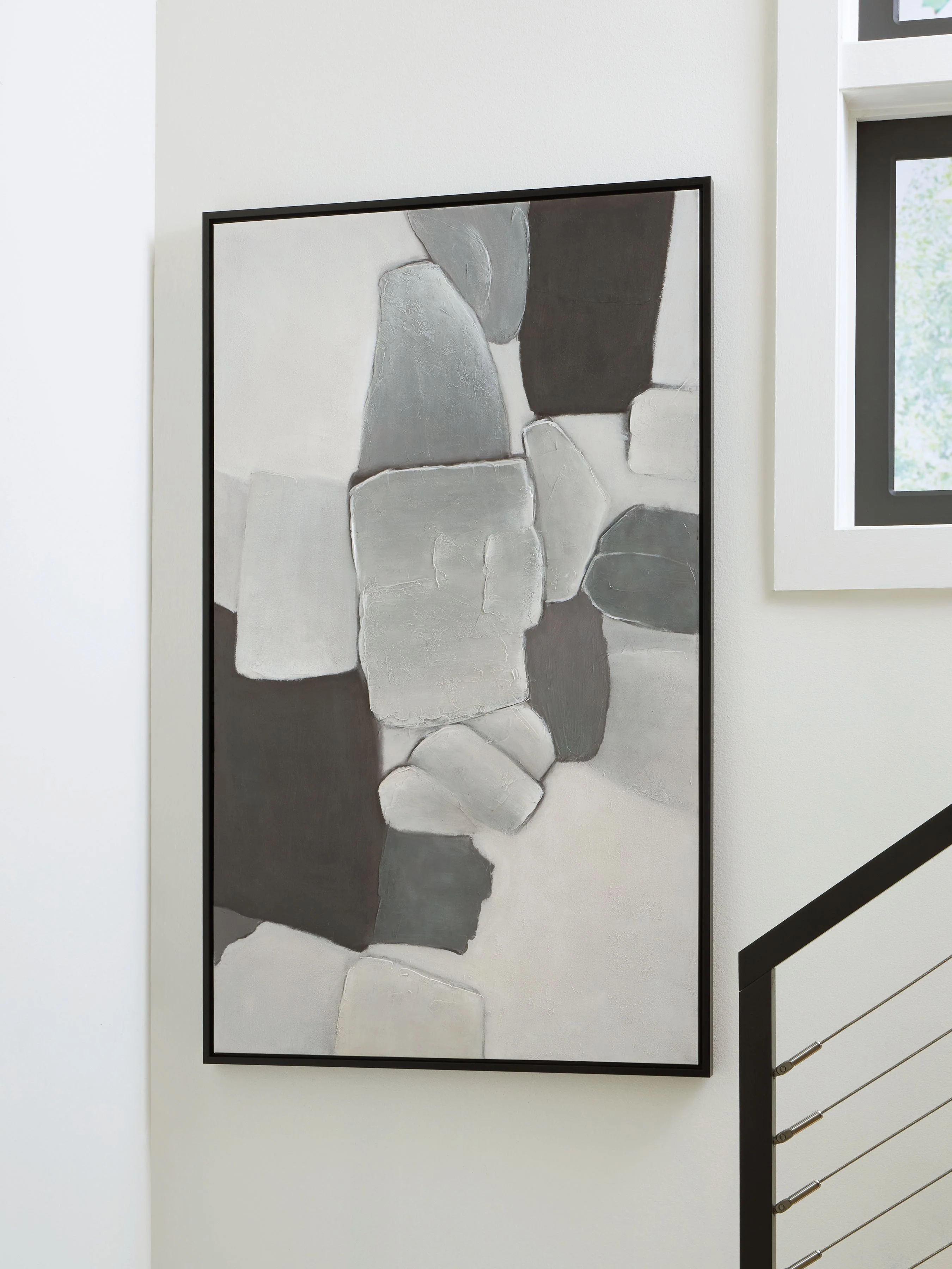 Adilson - Wall Art - White / Gray / Black - Image 6