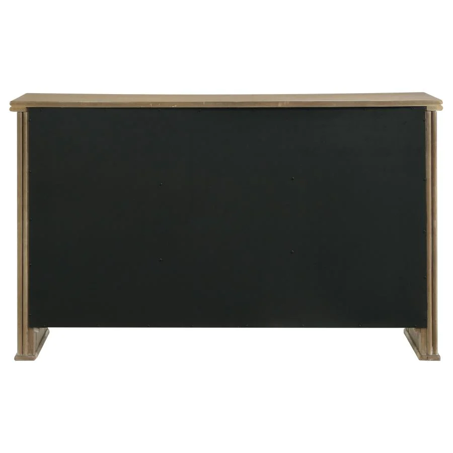 Adina - 2-Door Sideboard Server - Distressed Light Brown - Image 8