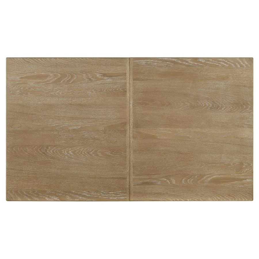 Adina - Extension Dining Table - Distressed Light Brown - Image 9