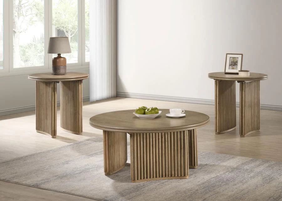 Adina - Round Coffee Table Set - Image 2