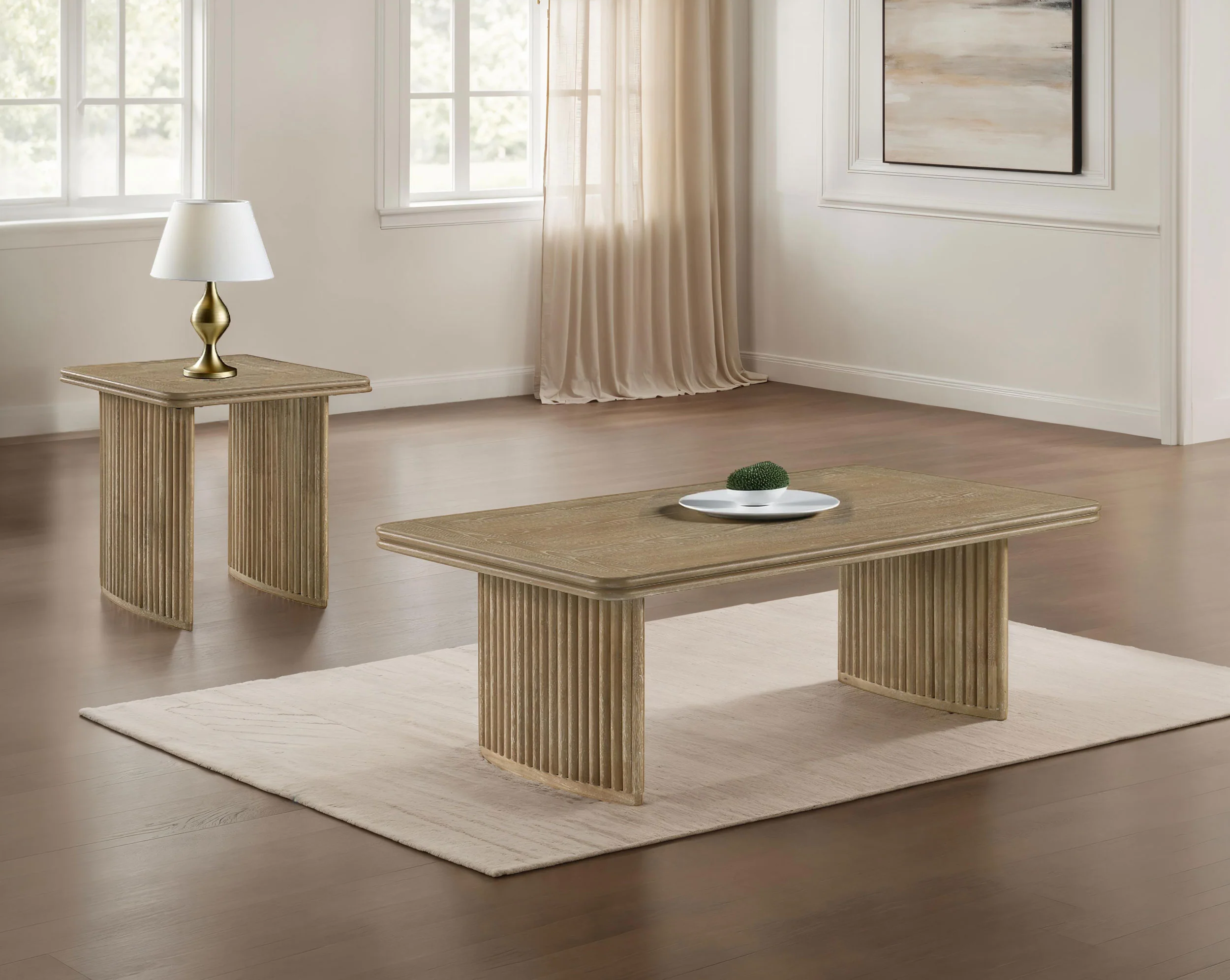 Adina - Wood Coffee Table Set - Image 27