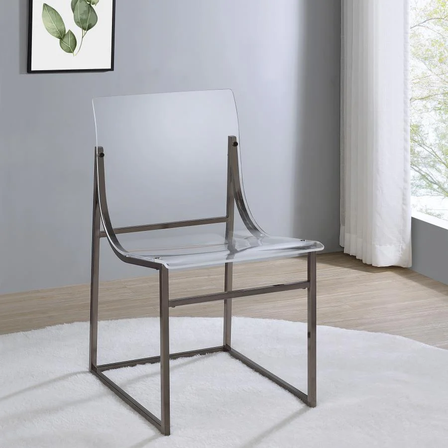 Adino - Acrylic Dining Side Chair (Set of 2) - Image 4