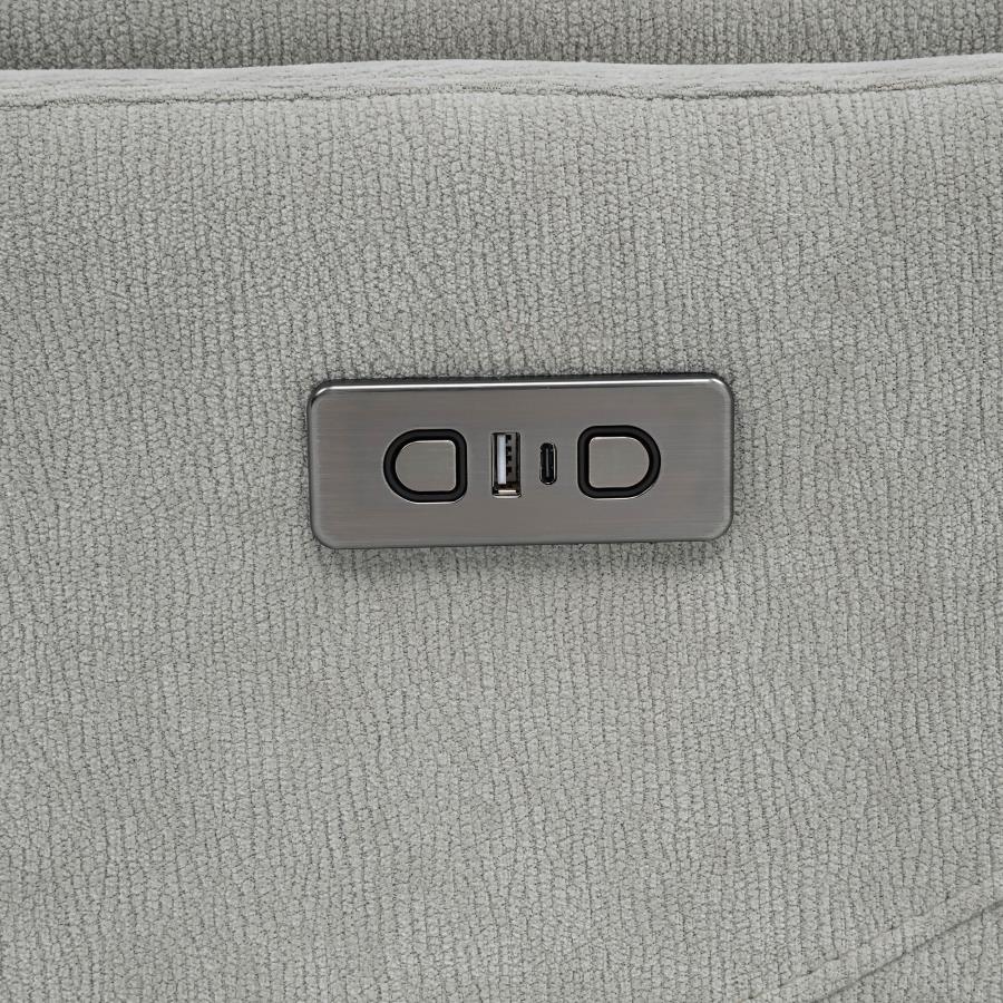 Adler - Upholstered Power Swivel Glider Recliner - Image 26