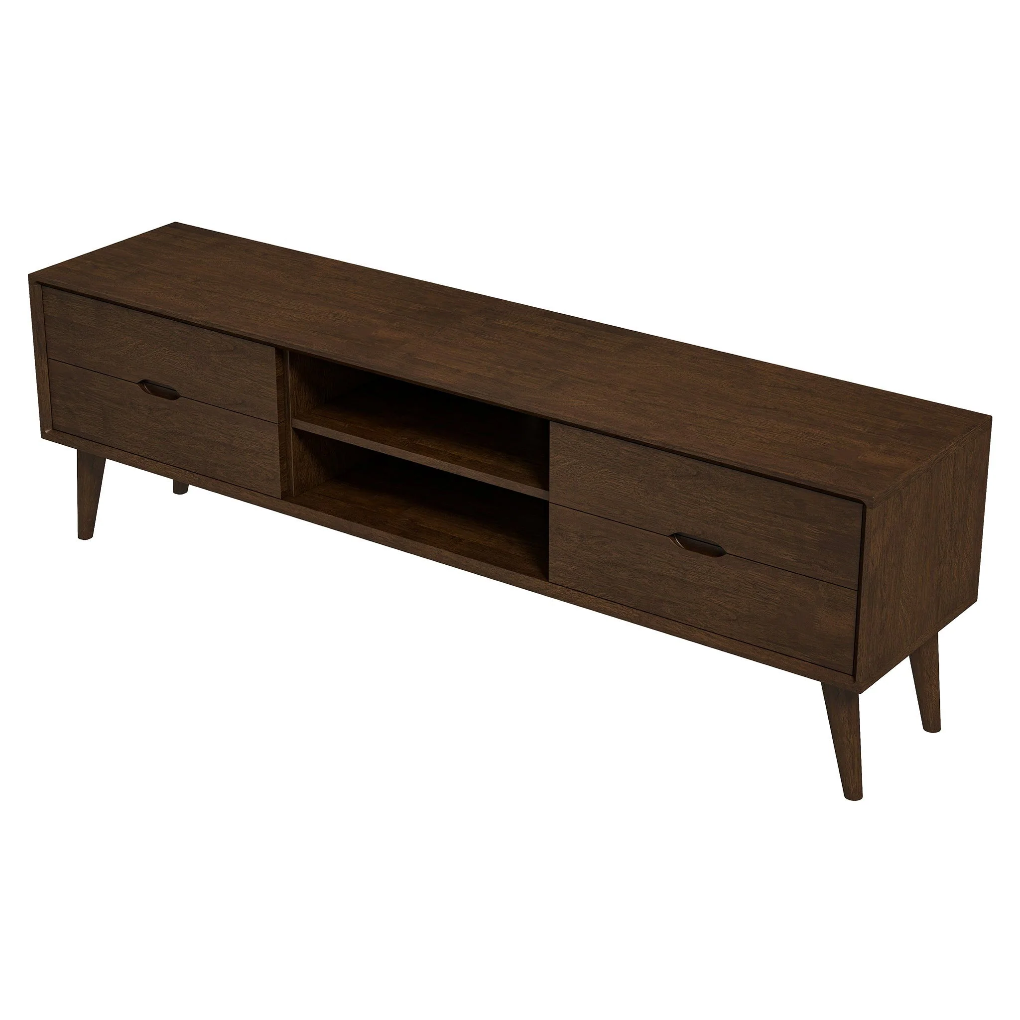 Adrian - TV Stand - Walnut Brown - Image 11