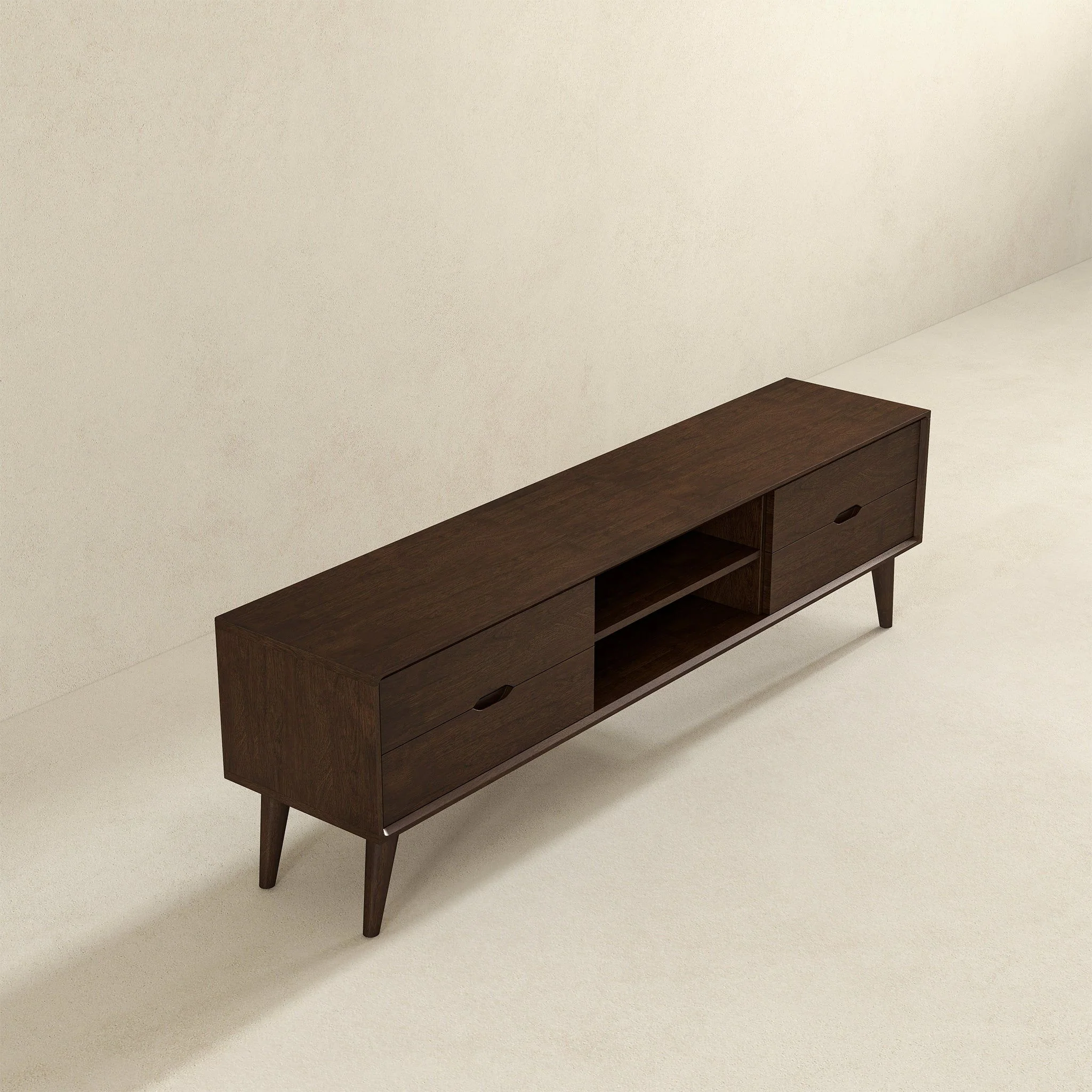 Adrian - TV Stand - Walnut Brown - Image 4