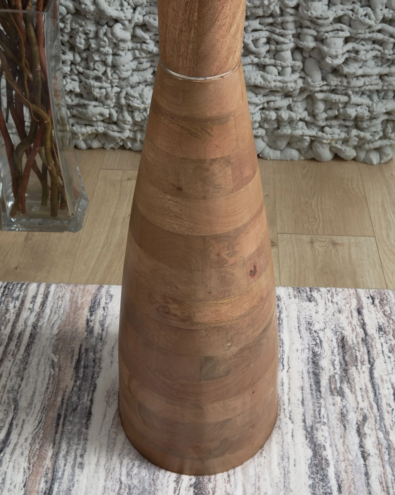 Ailsa - Wood Floor Lamp - Natural Brown - Image 5