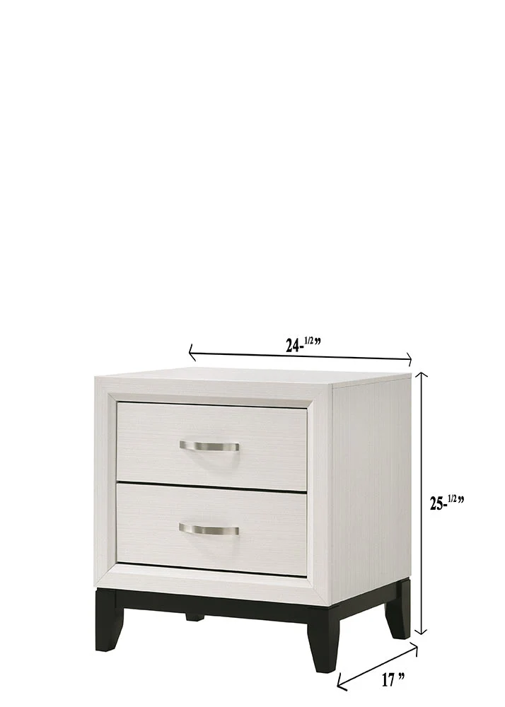 Akerson Night Stand Chalk - Image 2